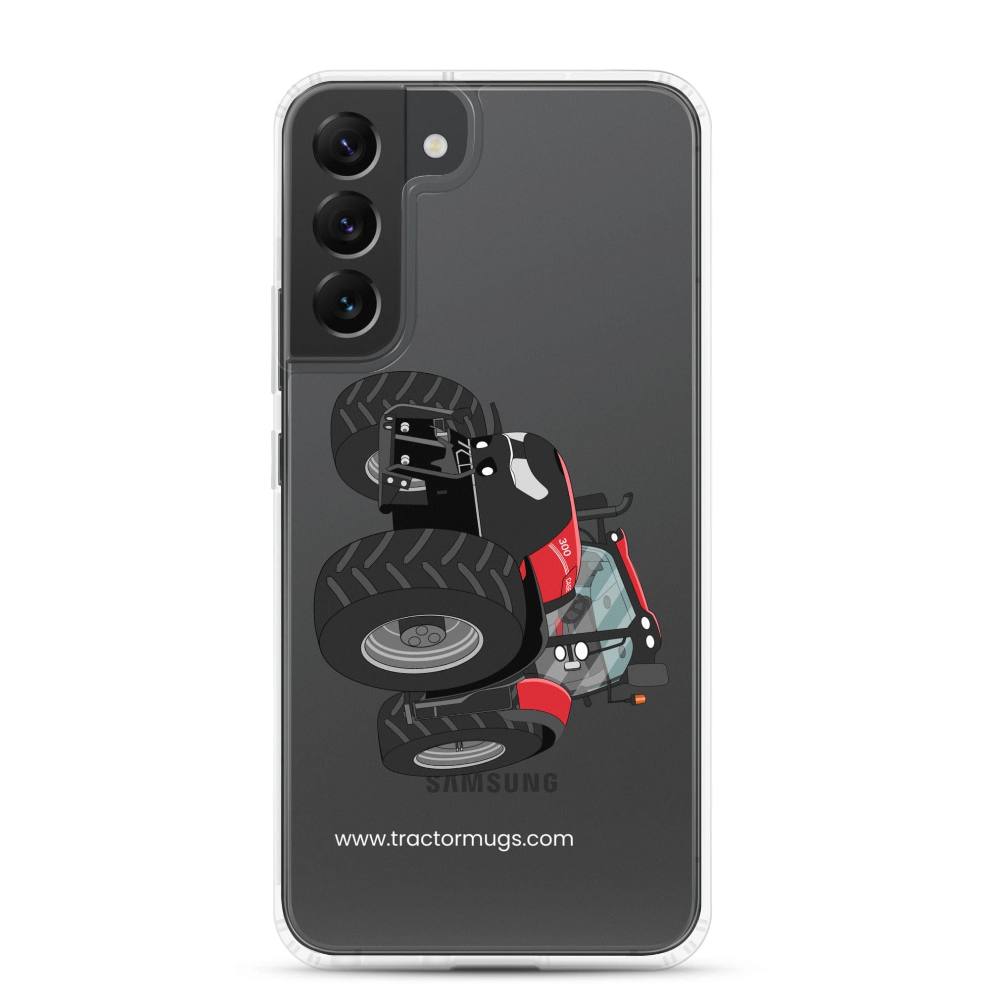 The Tractors Mugs Store Samsung Galaxy S22 Plus Case IH Optum 300 CVX Clear Case for SamsungĀ® Quality Farmers Merch