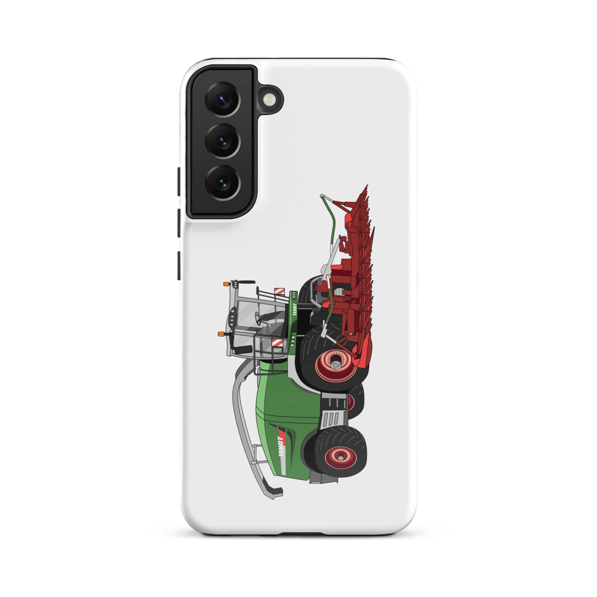 The Tractors Mugs Store Samsung Galaxy S22 Plus Fendt Katana 85 Forage Harvester Tough case for SamsungĀ® Quality Farmers Merch