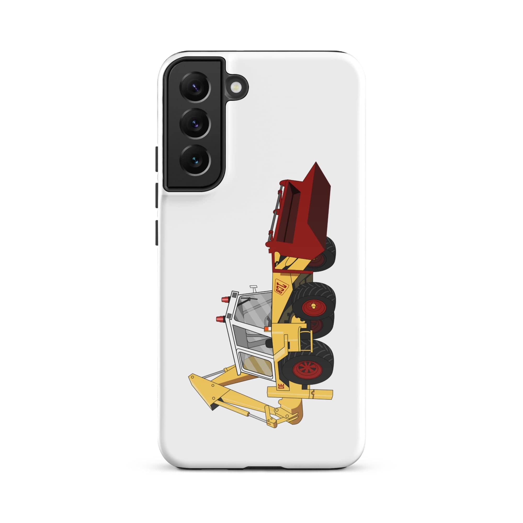 The Tractors Mugs Store Samsung Galaxy S22 Plus JCB 3D (1975) Tough case for SamsungĀ® Quality Farmers Merch