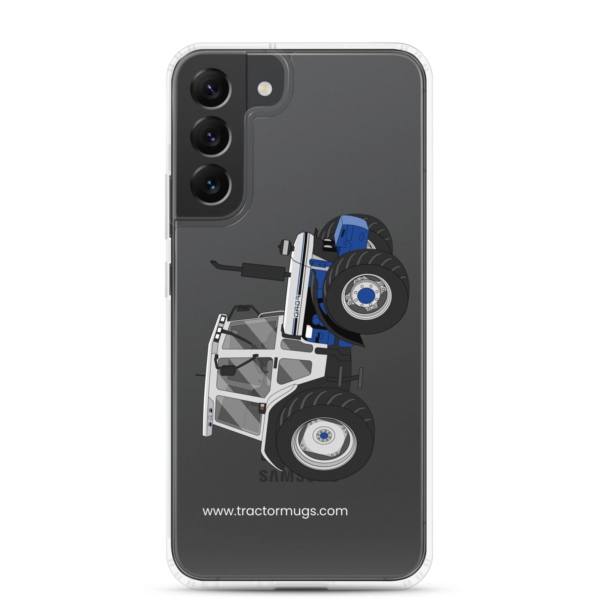The Tractors Mugs Store Samsung Galaxy S22 Plus Ford 7810 Jubilee Edition SilverTractor Clear Case for SamsungĀ® Quality Farmers Merch