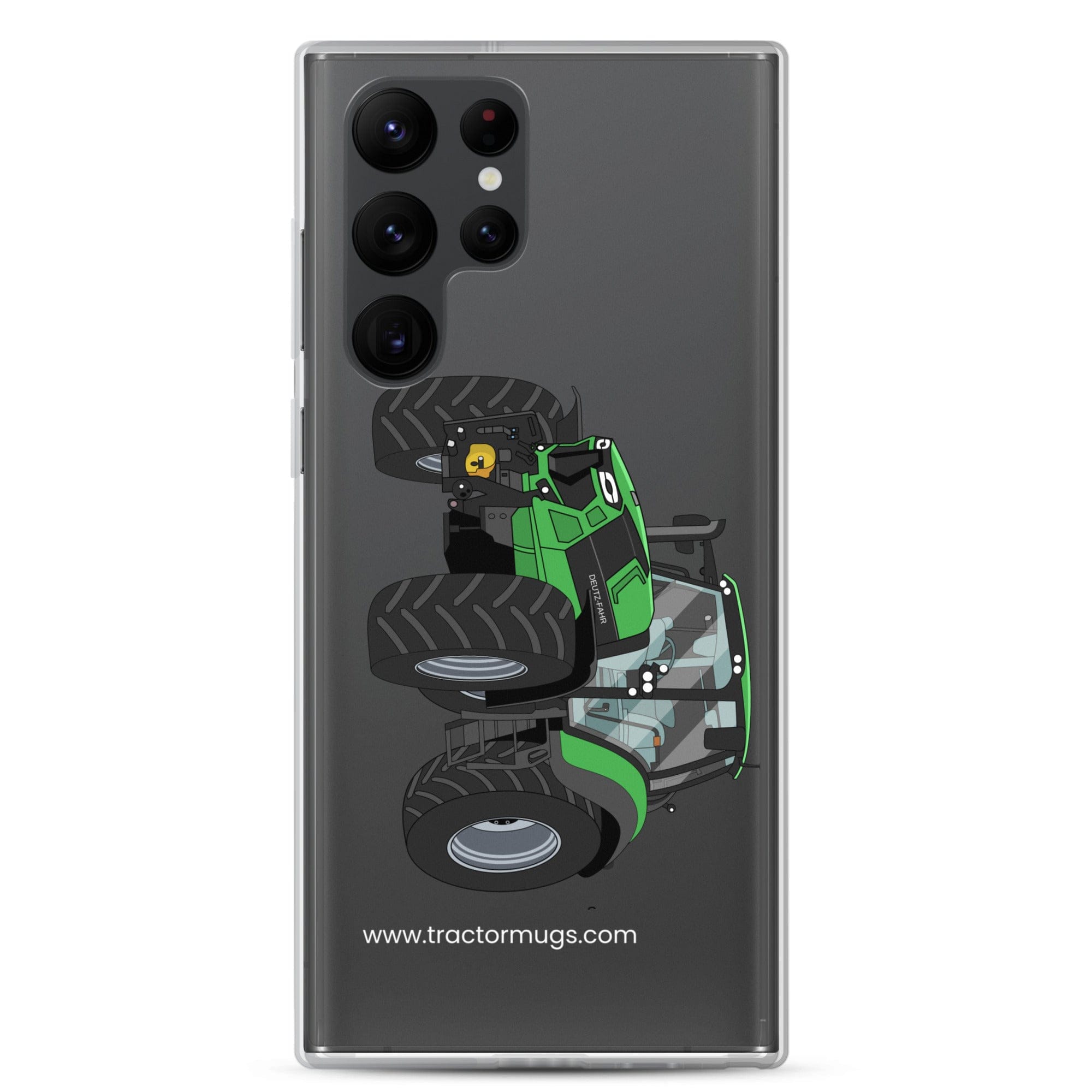 The Tractors Mugs Store Samsung Galaxy S22 Ultra Deutz - Fahr Agrotron 7250 Ttv Clear Case for SamsungĀ® Quality Farmers Merch