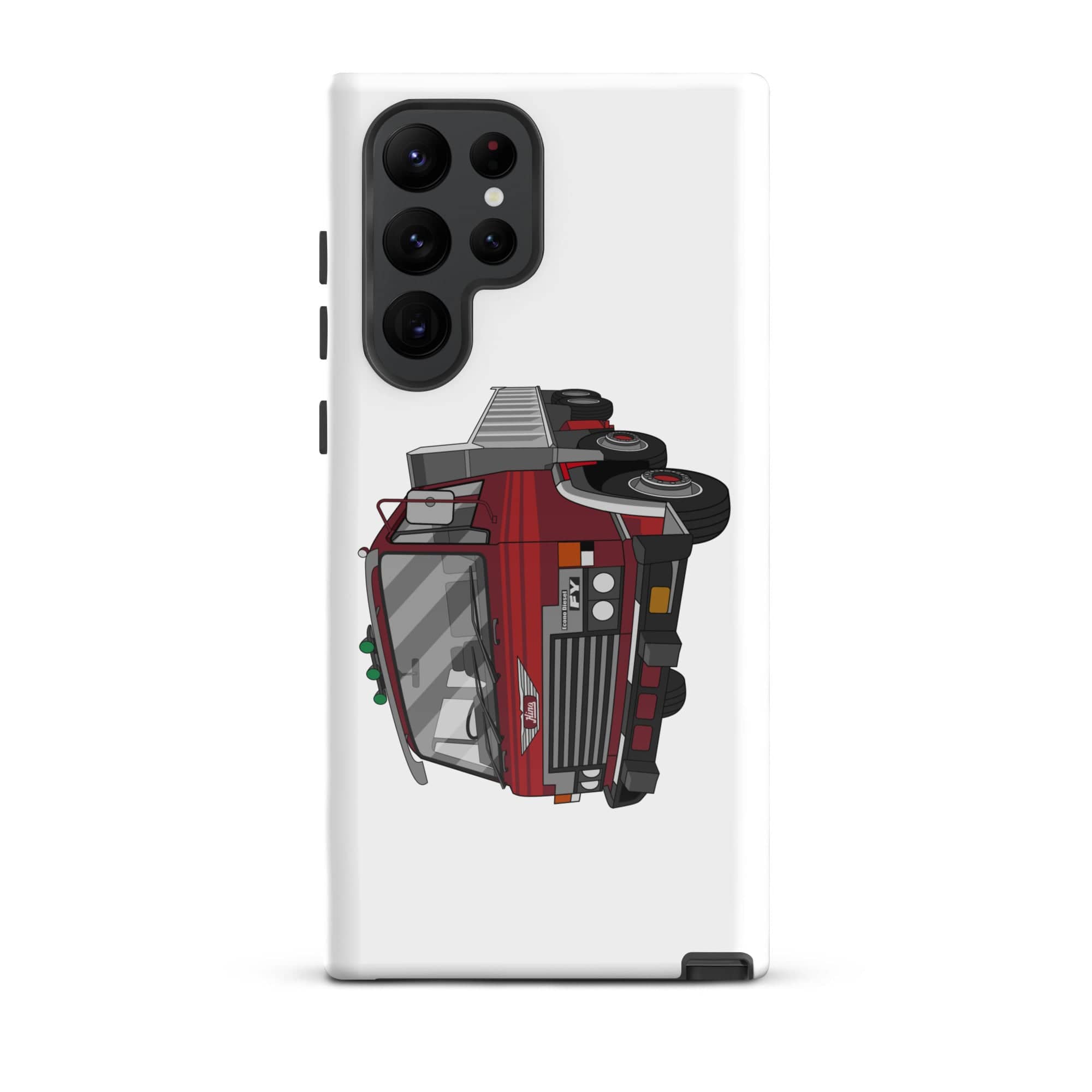 The Tractors Mugs Store Samsung Galaxy S22 Ultra Hino FY Tipper Tough case for SamsungĀ® Quality Farmers Merch