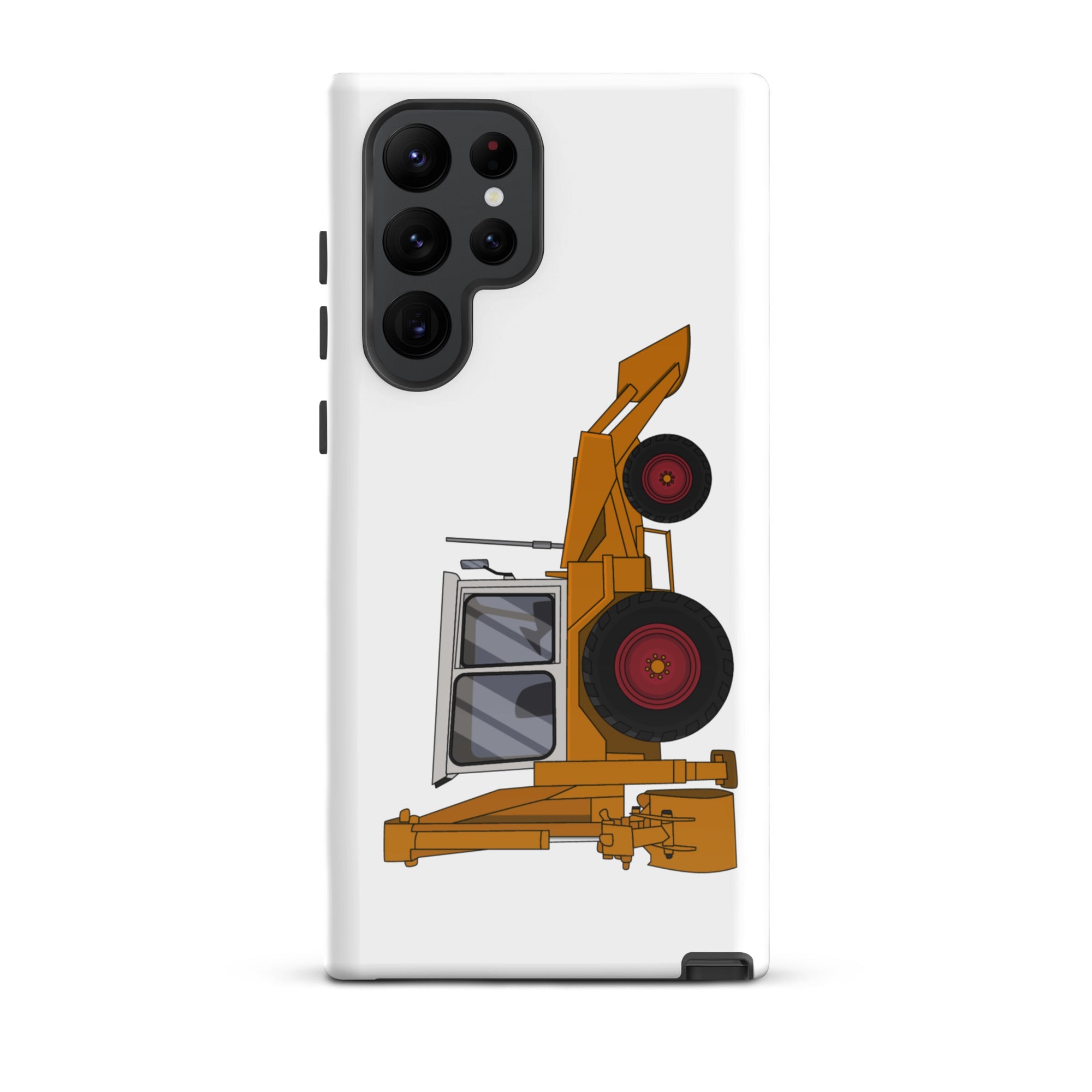 The Tractors Mugs Store Samsung Galaxy S22 Ultra JCB 3C Tough case for SamsungĀ® Quality Farmers Merch