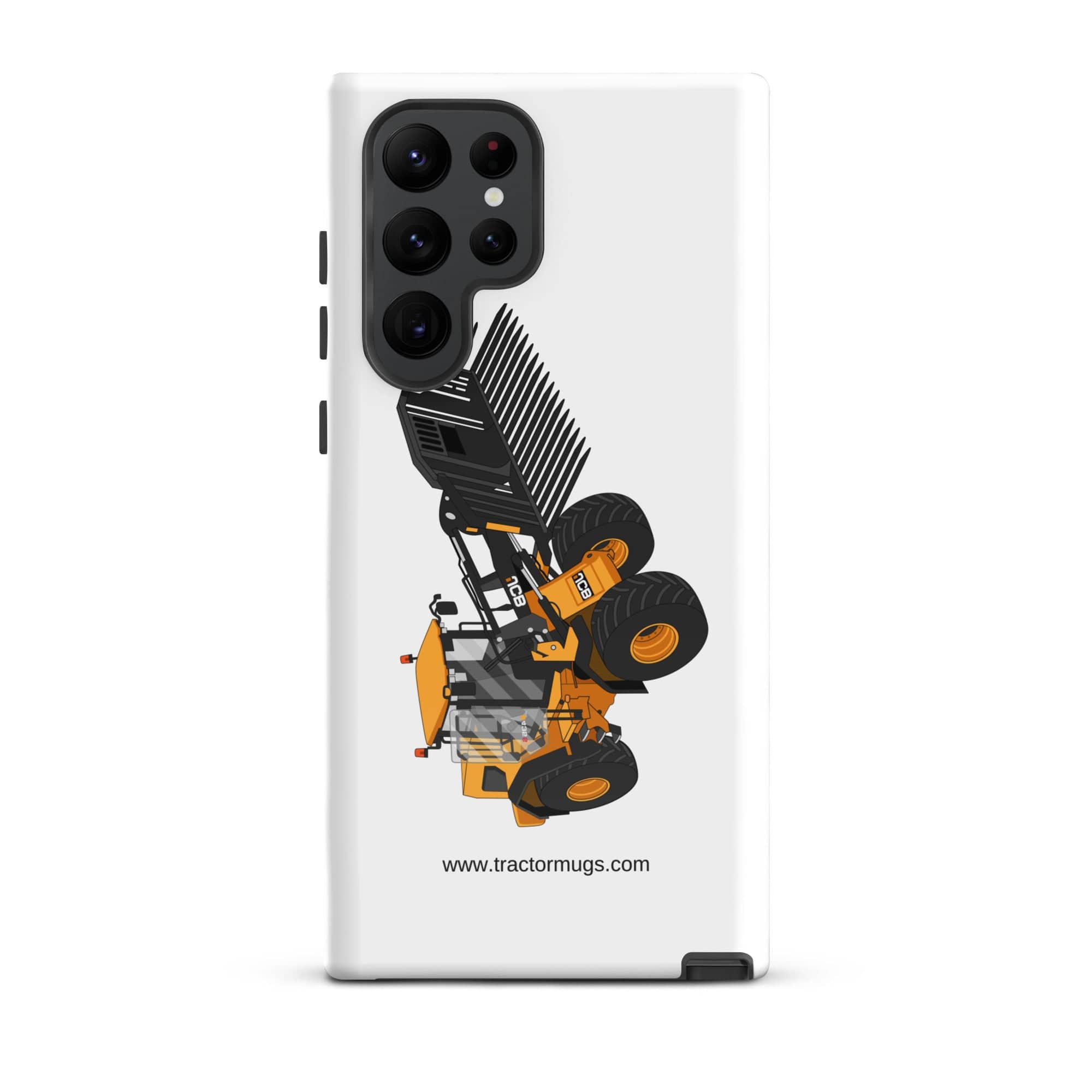 The Tractors Mugs Store Samsung Galaxy S22 Ultra JCB 435 S Farm Master Tough case for SamsungĀ® Quality Farmers Merch