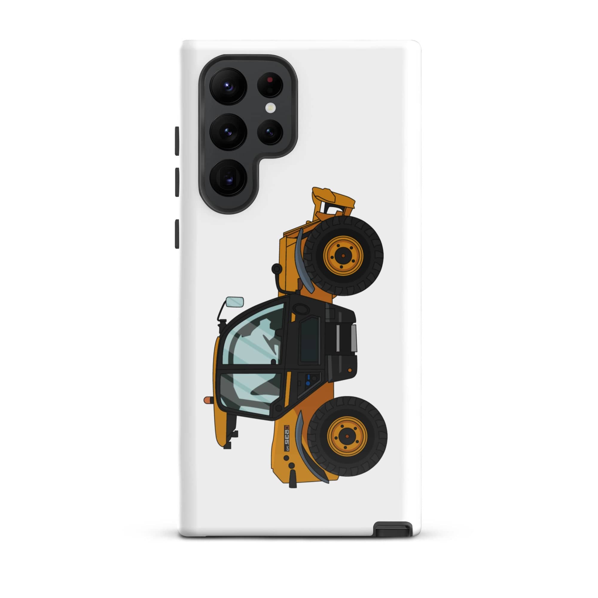 The Tractors Mugs Store Samsung Galaxy S22 Ultra JCB 532-60 Tough case for SamsungĀ® Quality Farmers Merch
