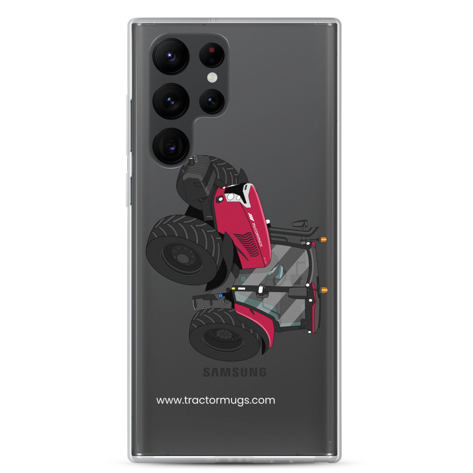 The Tractors Mugs Store Samsung Galaxy S22 Ultra McCormick X6.414 P6-Drive Clear Case for SamsungĀ® Quality Farmers Merch