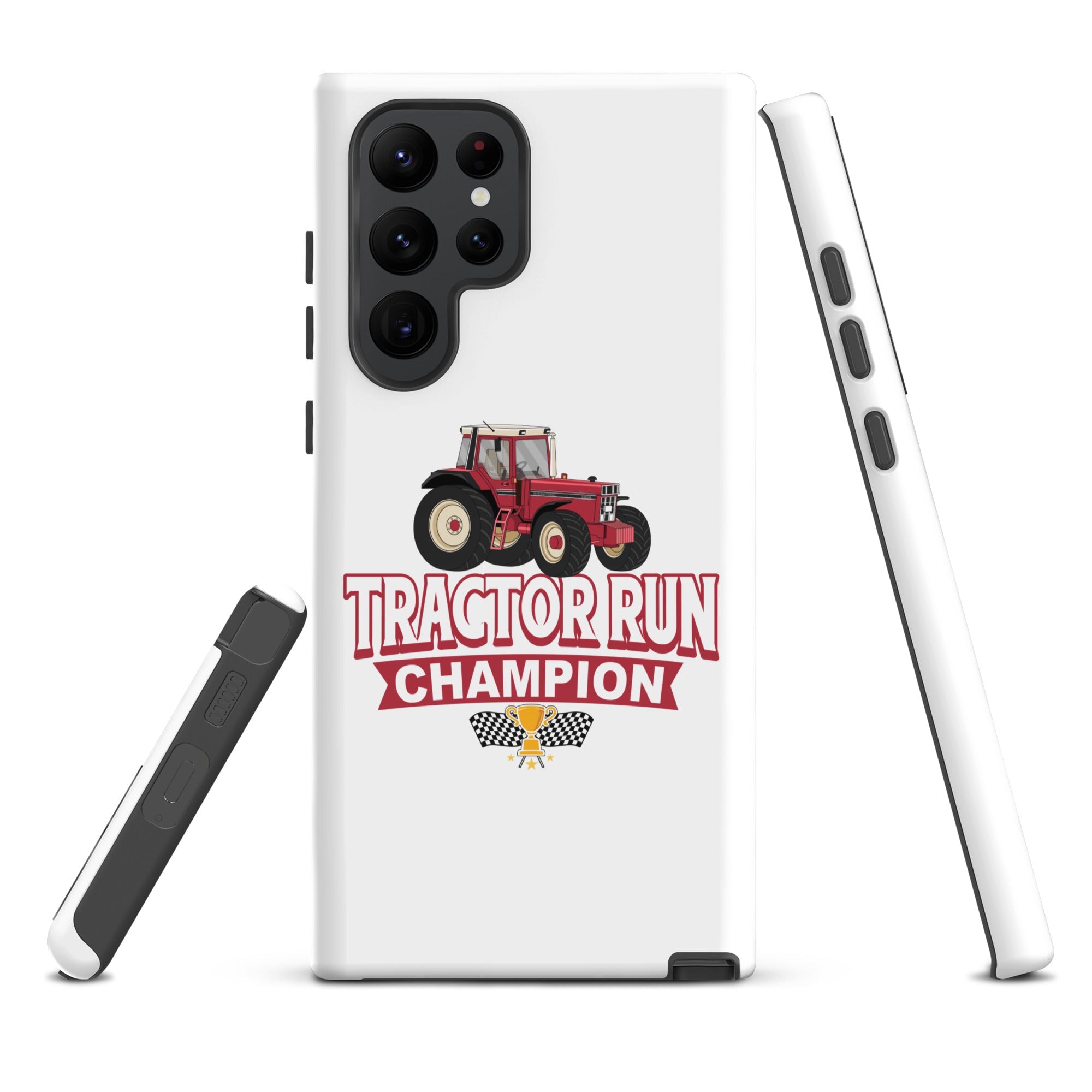 The Tractors Mugs Store Samsung Galaxy S22 Ultra Tractor Run Champion Tough case for SamsungĀ® Quality Farmers Merch