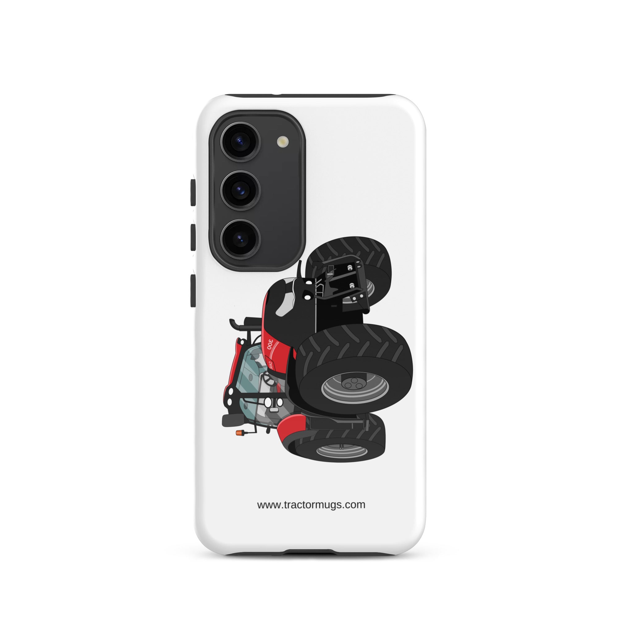 The Tractors Mugs Store Samsung Galaxy S23 Case IH Optum 300 CVX Tough case for SamsungĀ® Quality Farmers Merch