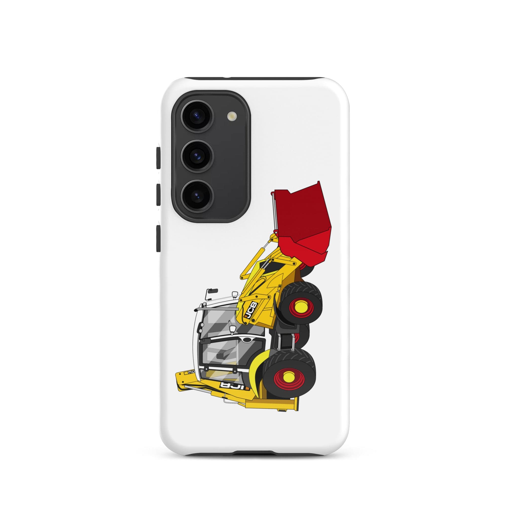 The Tractors Mugs Store Samsung Galaxy S23 JCB 3CX 70th Anniversary Edition Tough case for SamsungĀ® Quality Farmers Merch