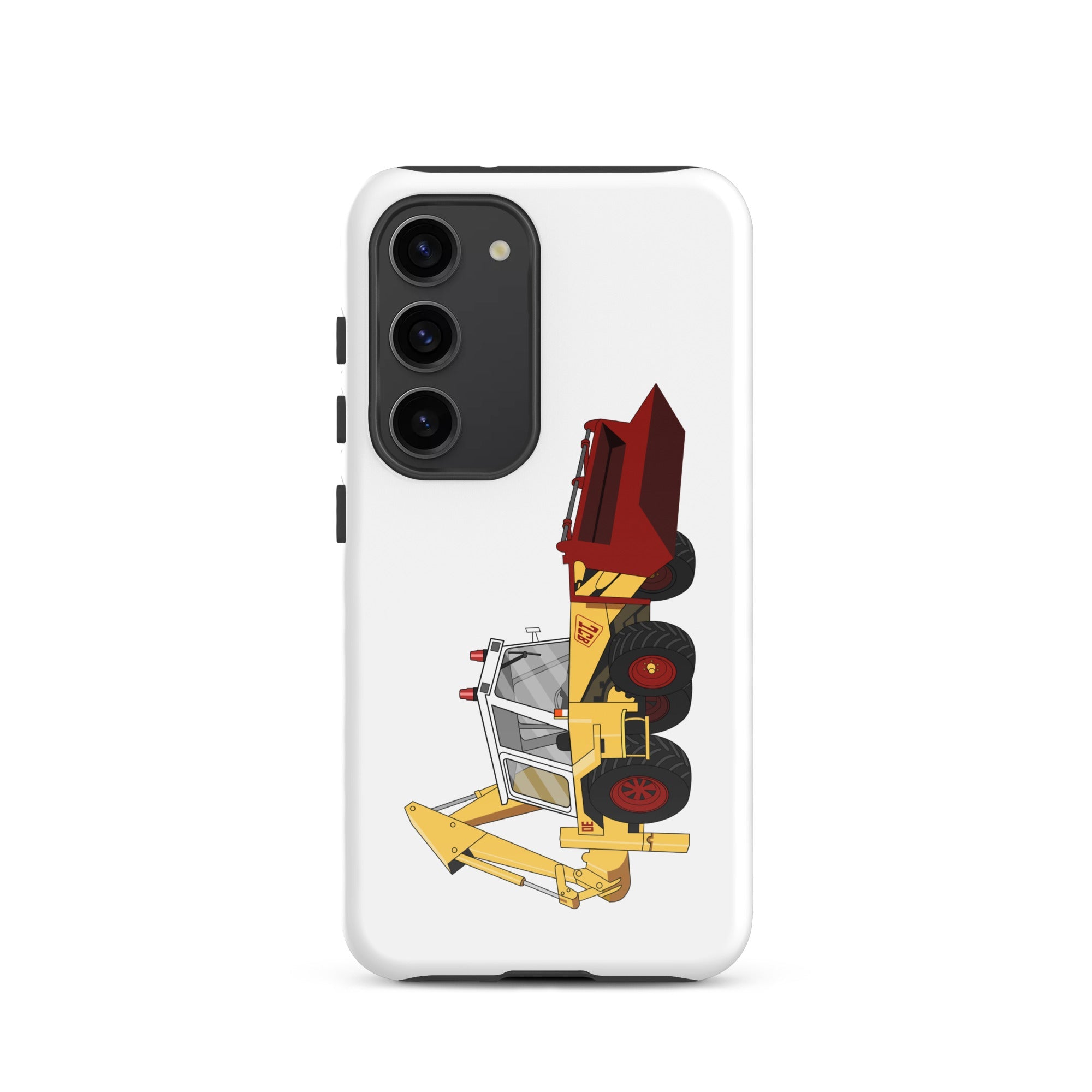 The Tractors Mugs Store Samsung Galaxy S23 JCB 3D (1975) Tough case for SamsungĀ® Quality Farmers Merch