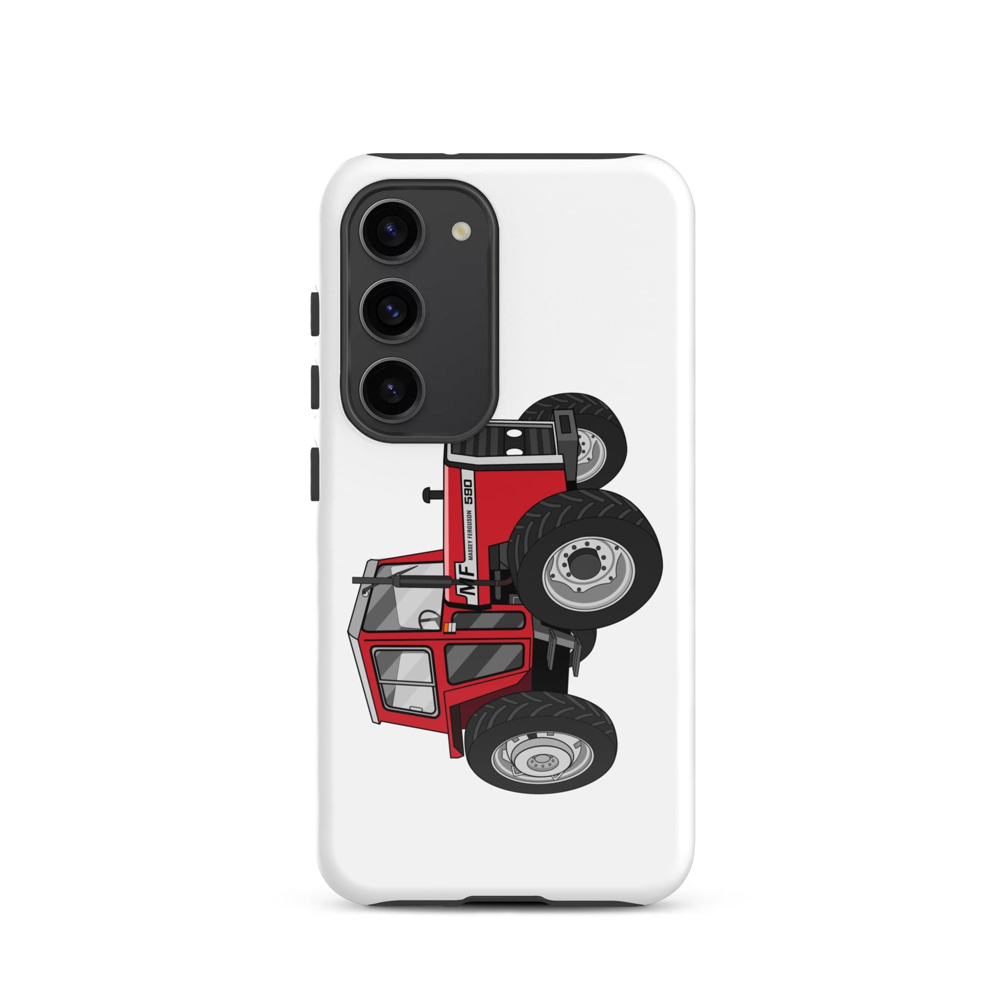 The Tractors Mugs Store Samsung Galaxy S23 Massey 590 4WD Tough case for SamsungĀ® Quality Farmers Merch
