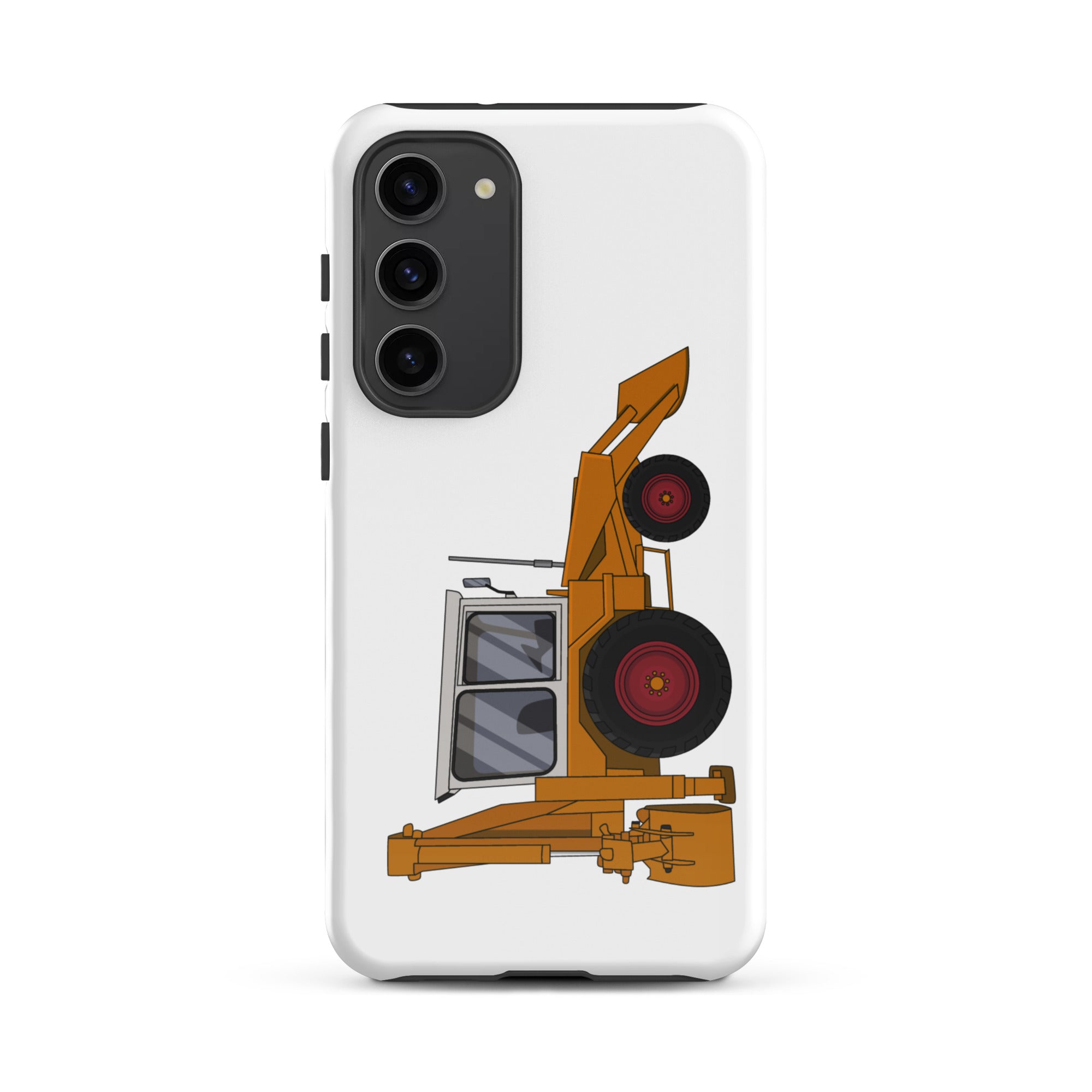 The Tractors Mugs Store Samsung Galaxy S23 Plus JCB 3C Tough case for SamsungĀ® Quality Farmers Merch