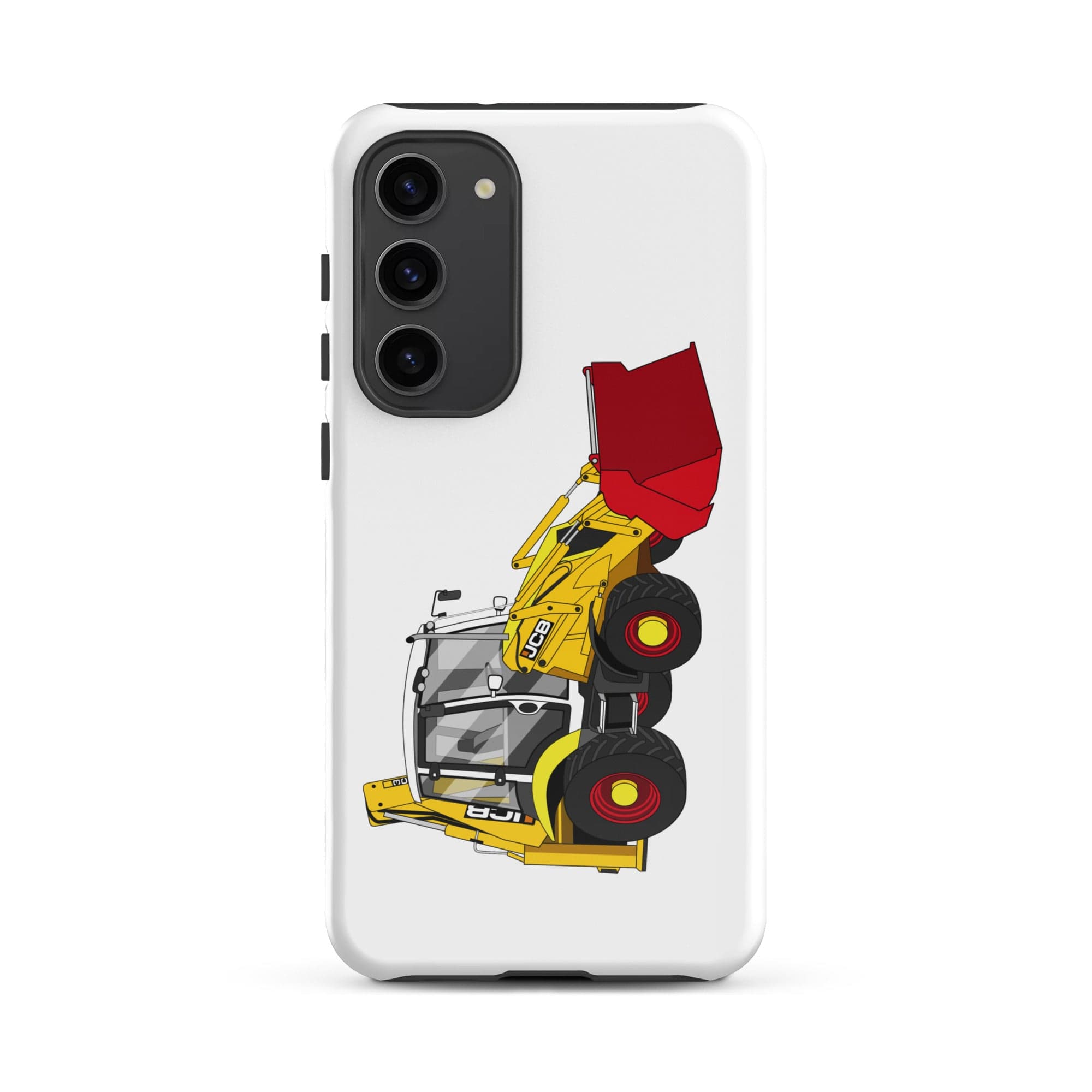 The Tractors Mugs Store Samsung Galaxy S23 Plus JCB 3CX 70th Anniversary Edition Tough case for SamsungĀ® Quality Farmers Merch