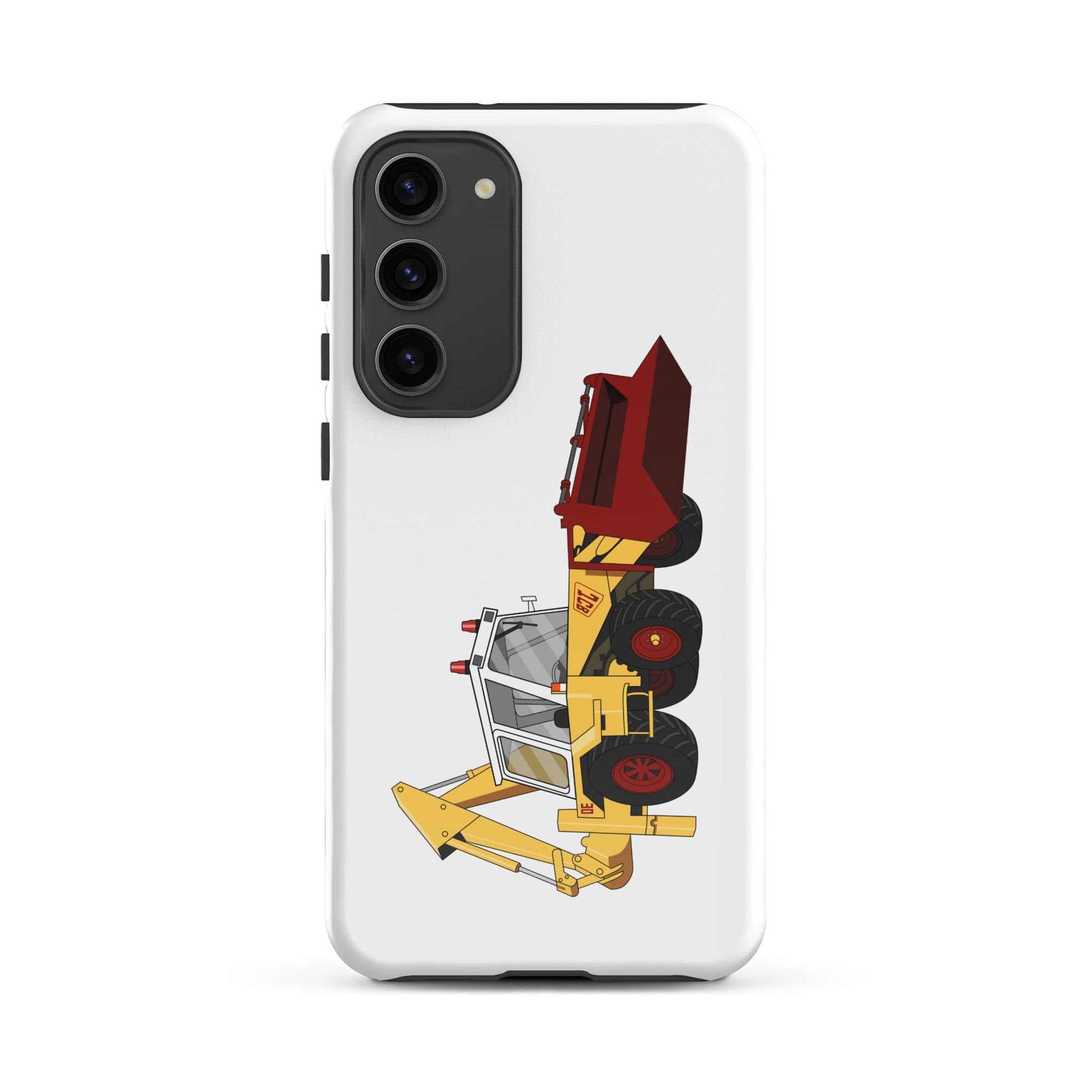 The Tractors Mugs Store Samsung Galaxy S23 Plus JCB 3D (1975) Tough case for SamsungĀ® Quality Farmers Merch
