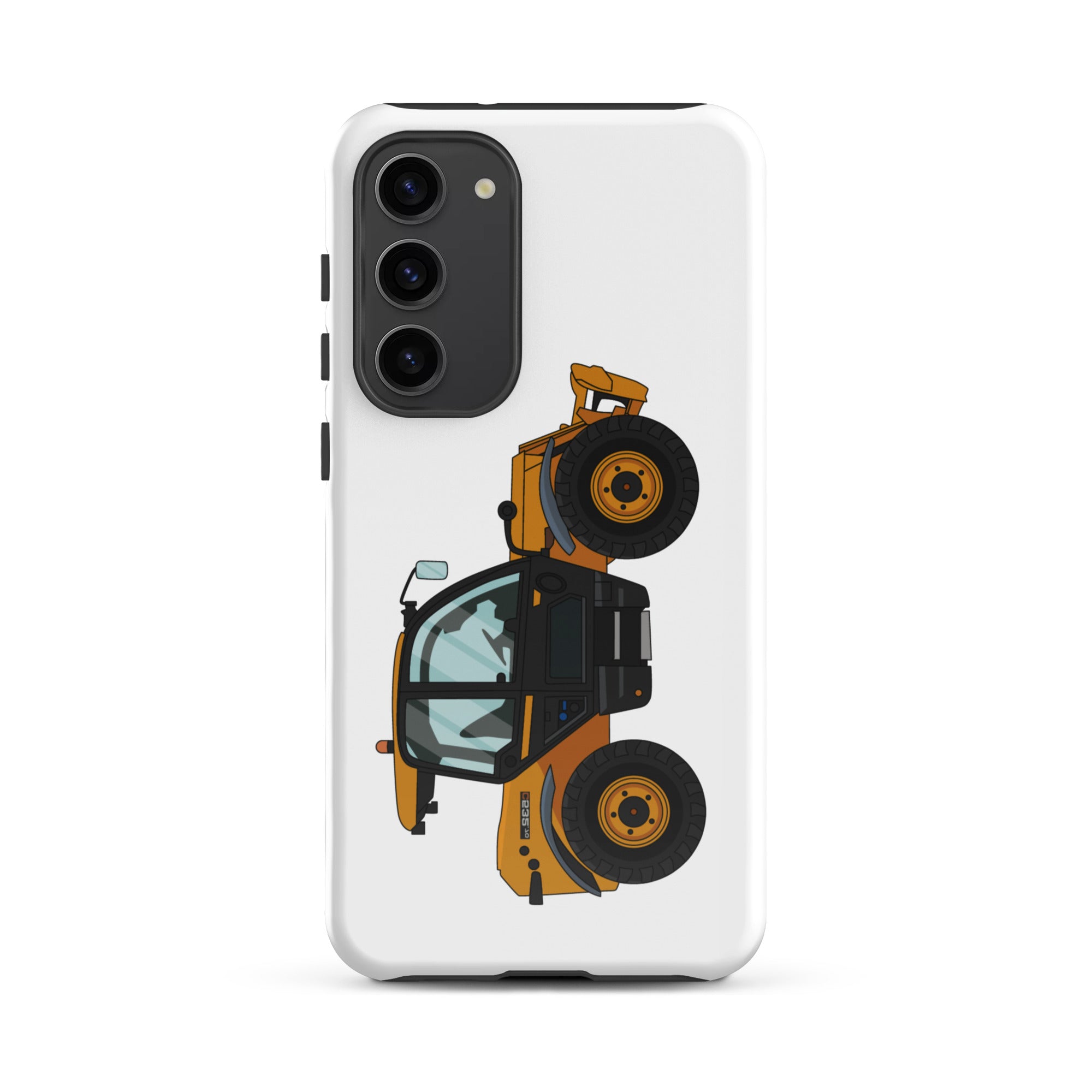 The Tractors Mugs Store Samsung Galaxy S23 Plus JCB 532-60 Tough case for SamsungĀ® Quality Farmers Merch
