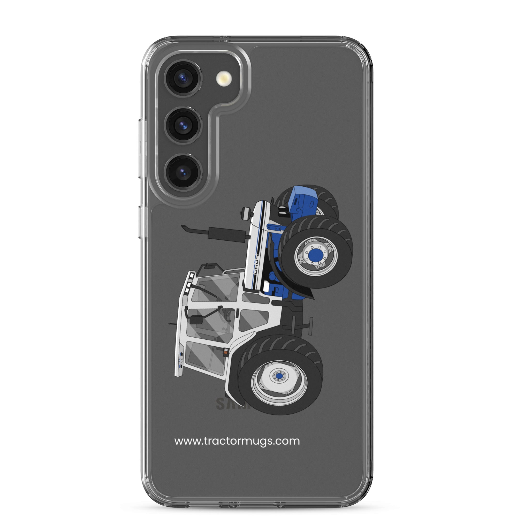The Tractors Mugs Store Samsung Galaxy S23 Plus Ford 7810 Jubilee Edition SilverTractor Clear Case for SamsungĀ® Quality Farmers Merch