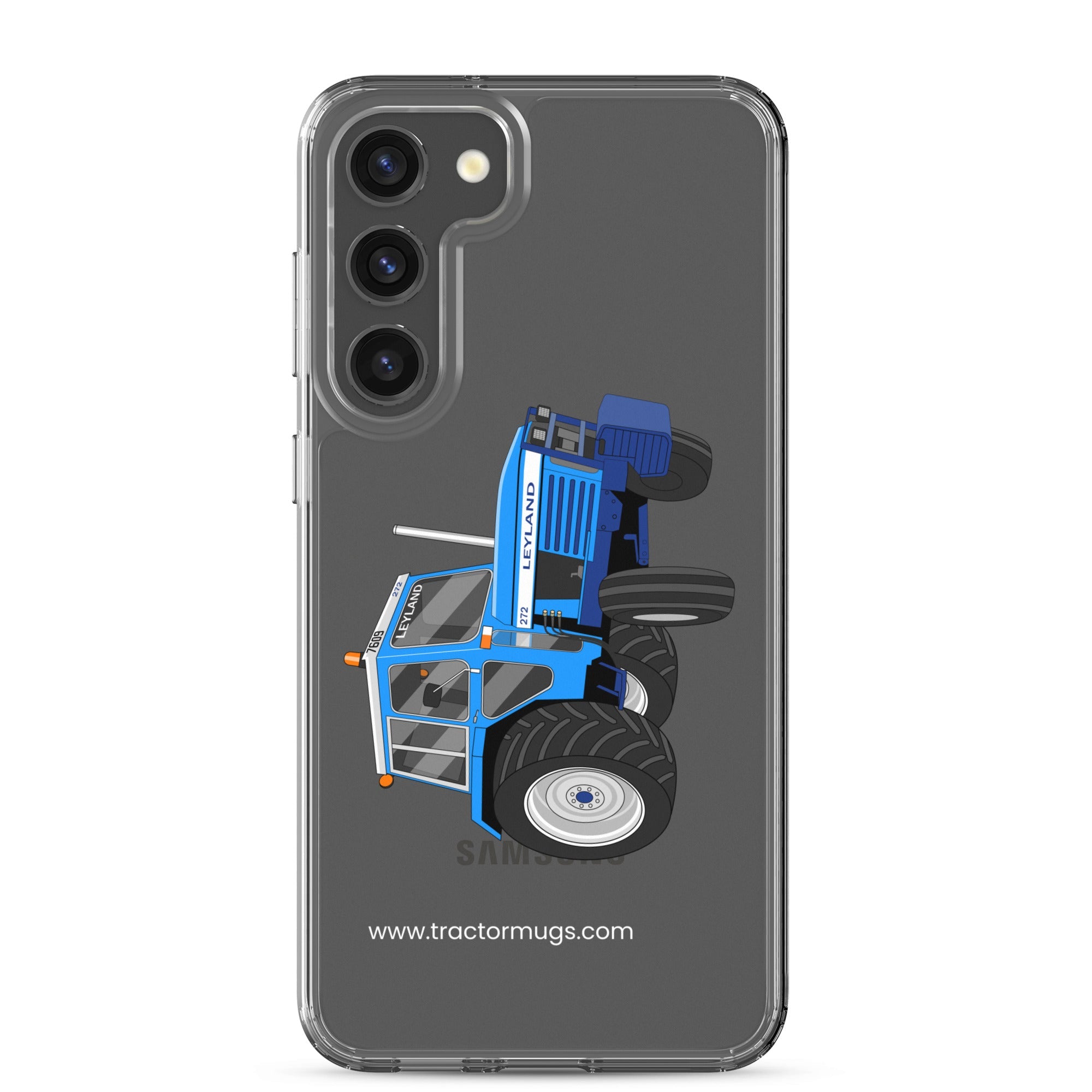 The Tractors Mugs Store Samsung Galaxy S23 Plus Leyland 272 Clear Case for SamsungĀ® Quality Farmers Merch