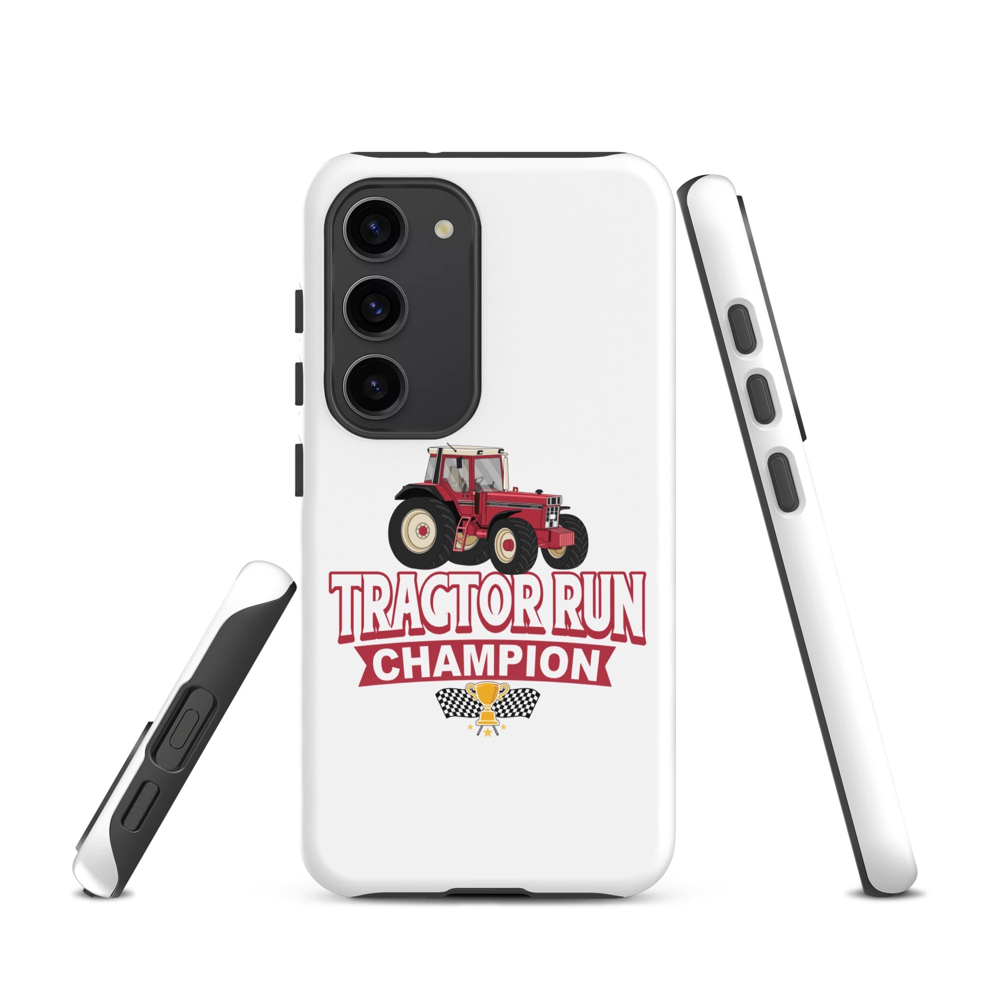 The Tractors Mugs Store Samsung Galaxy S23 Tractor Run Champion Tough case for SamsungĀ® Quality Farmers Merch