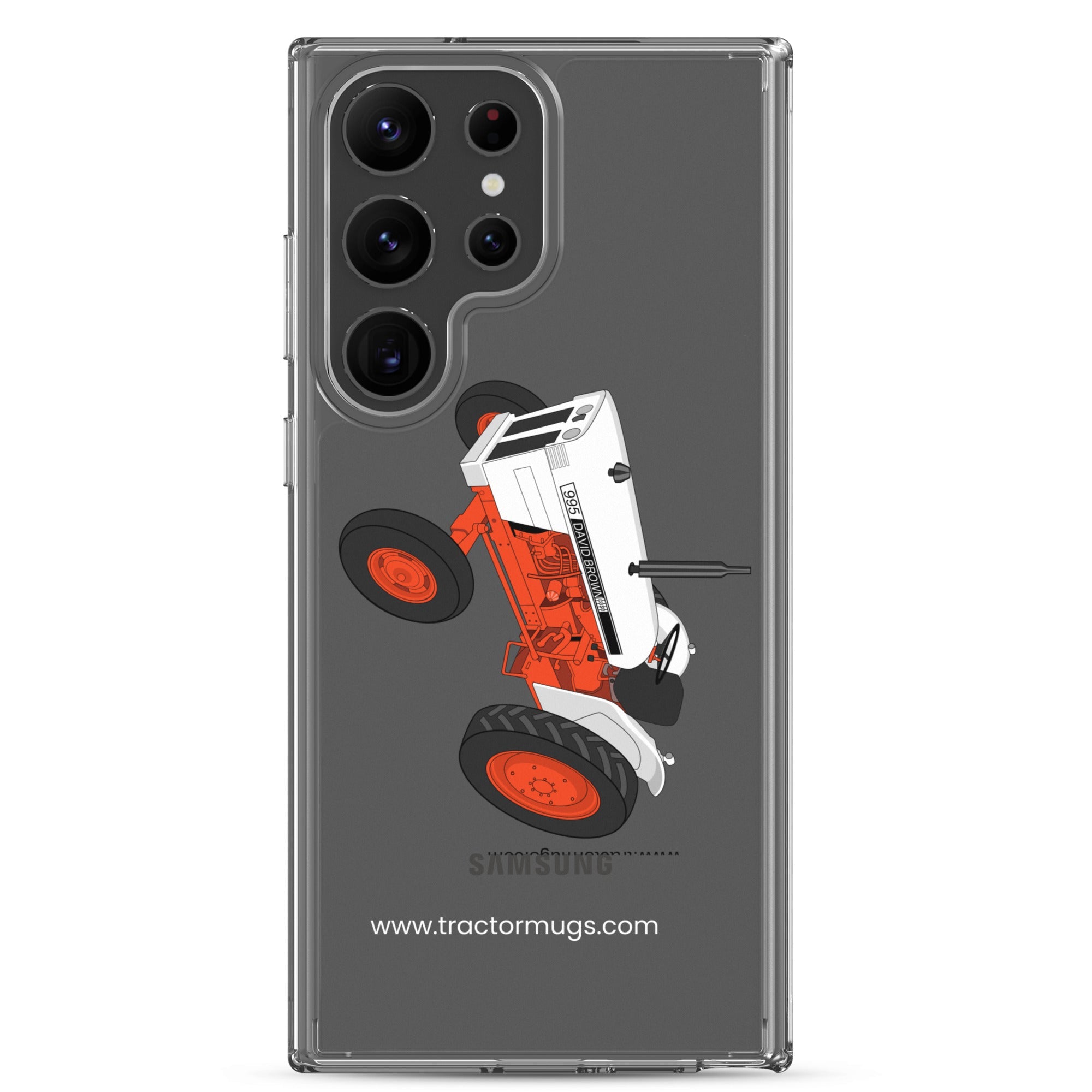 The Tractors Mugs Store Samsung Galaxy S23 Ultra Case David Brown 995 (1973) Clear Case for SamsungĀ® Quality Farmers Merch