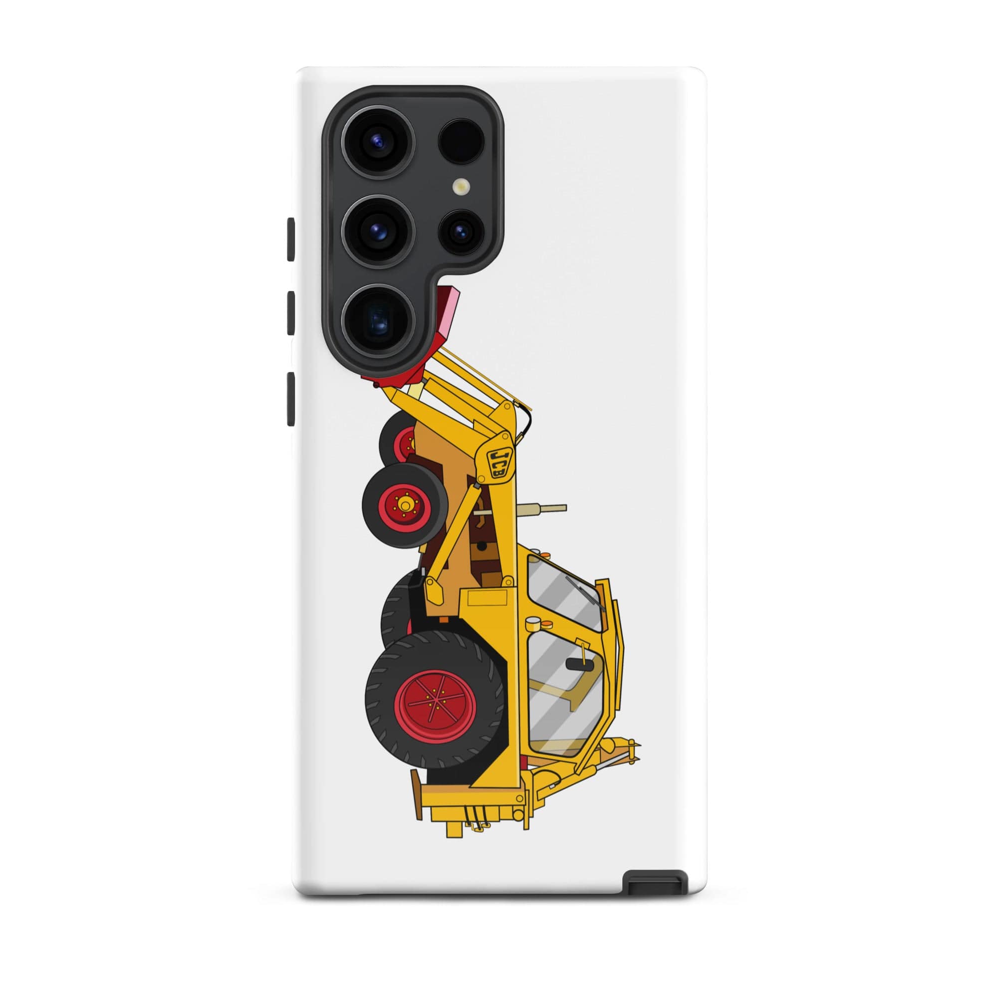 The Tractors Mugs Store Samsung Galaxy S23 Ultra JCB 3 Backhoe Tough case for SamsungĀ® Quality Farmers Merch