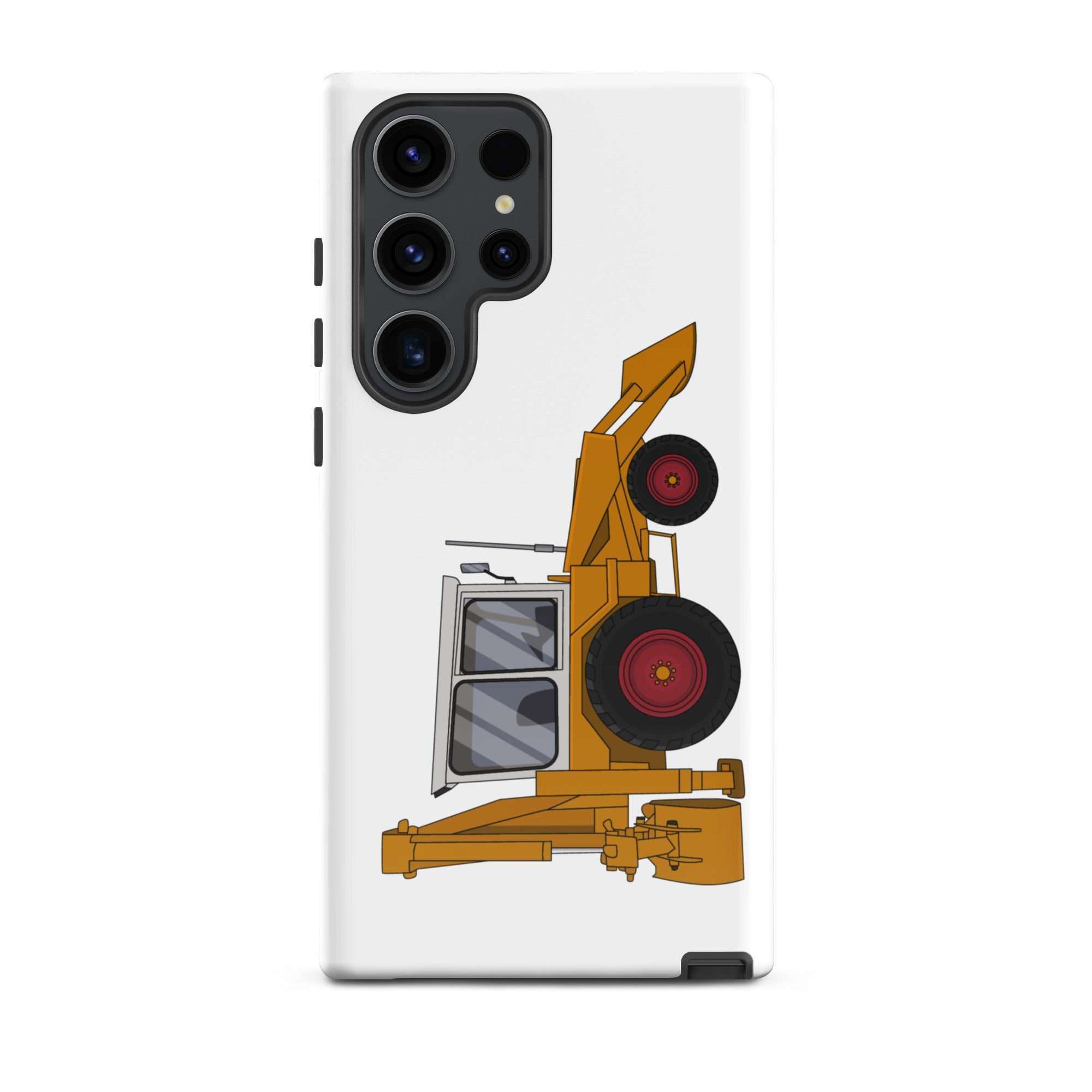 The Tractors Mugs Store Samsung Galaxy S23 Ultra JCB 3C Tough case for SamsungĀ® Quality Farmers Merch