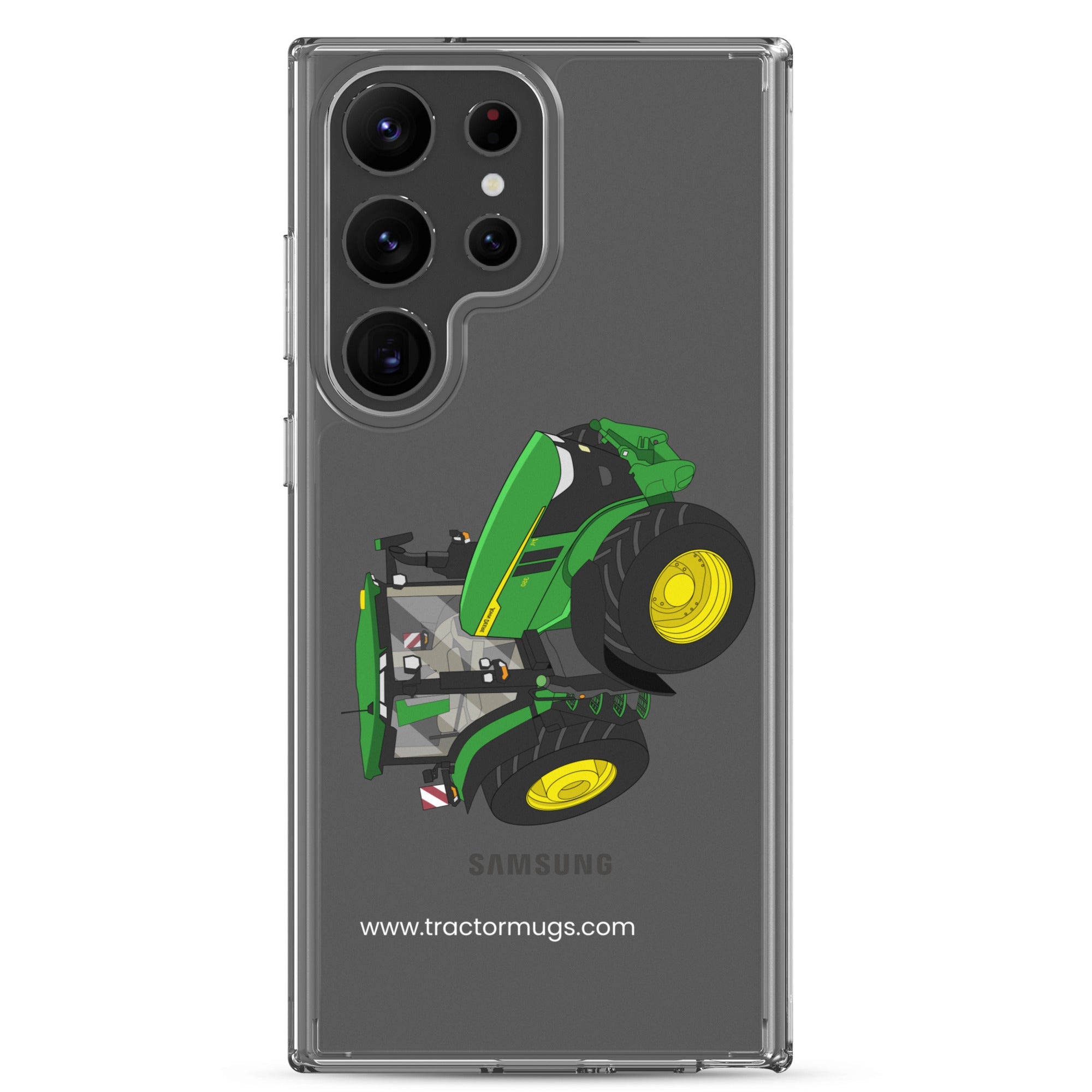 The Tractors Mugs Store Samsung Galaxy S23 Ultra John Deere 7R 350 auto powr Clear Case for SamsungĀ® Quality Farmers Merch