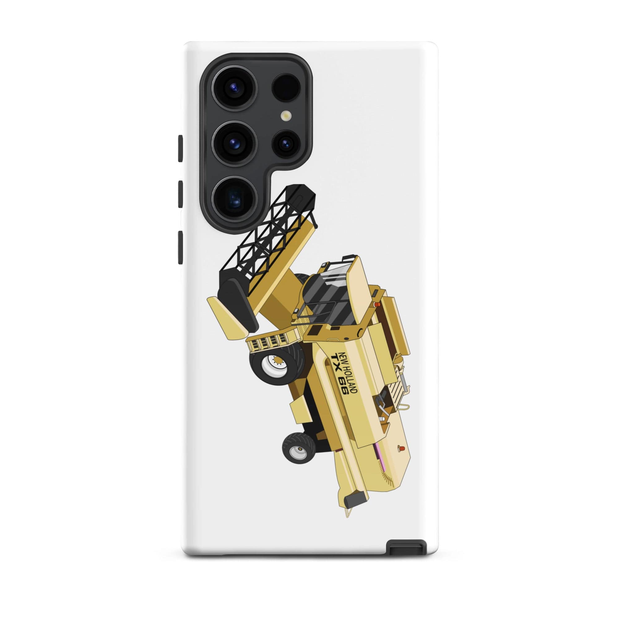 The Tractors Mugs Store Samsung Galaxy S23 Ultra New Holland TX 66 Combine Harvester Tough case for SamsungĀ® Quality Farmers Merch