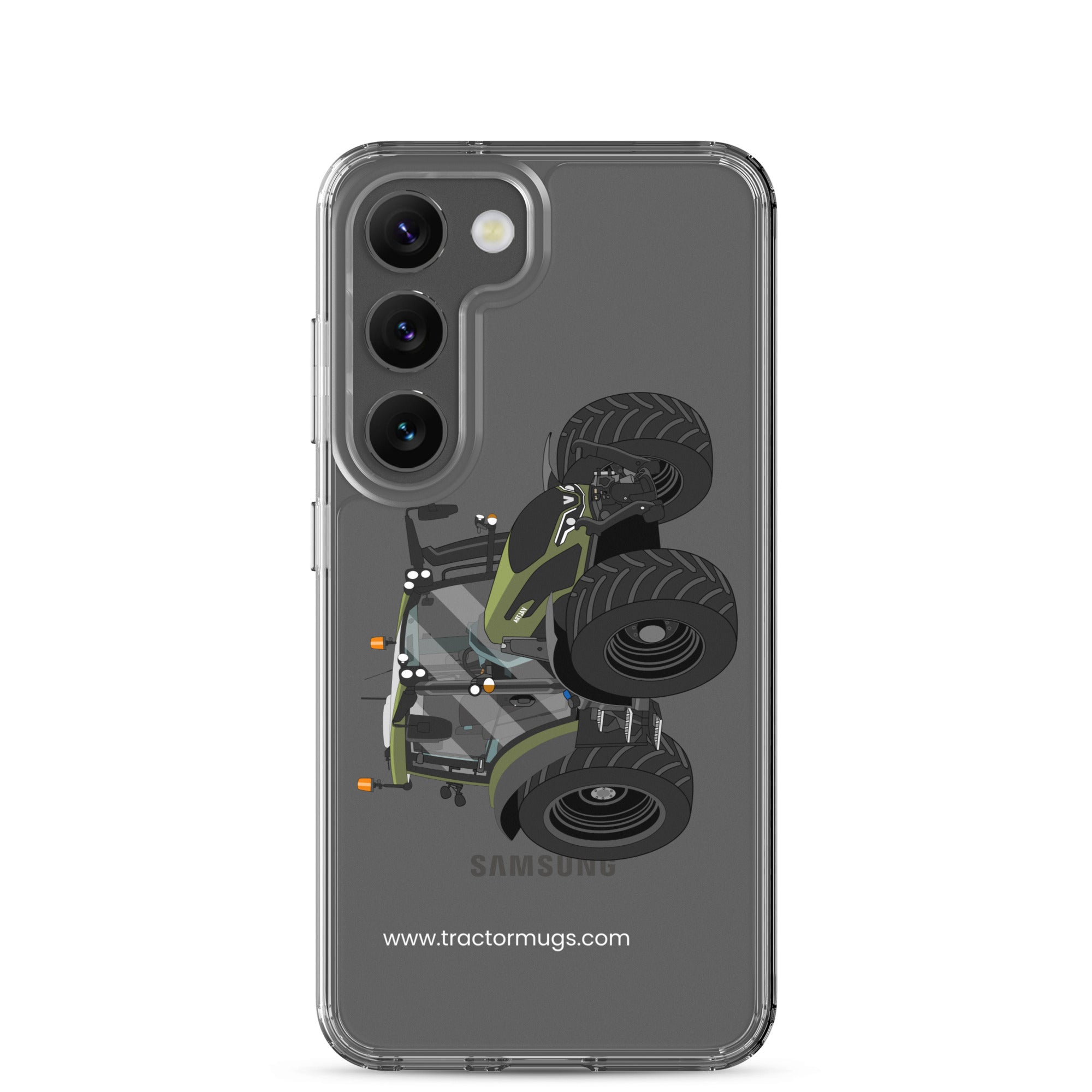 The Tractors Mugs Store Samsung Galaxy S23 Valtra G 135 Versus Clear Case for SamsungĀ® Quality Farmers Merch