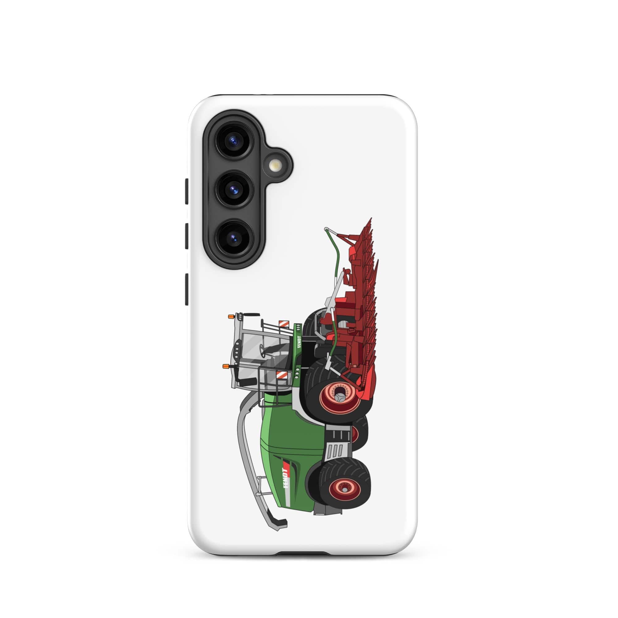 The Tractors Mugs Store Samsung Galaxy S24 Fendt Katana 85 Forage Harvester Tough case for SamsungĀ® Quality Farmers Merch