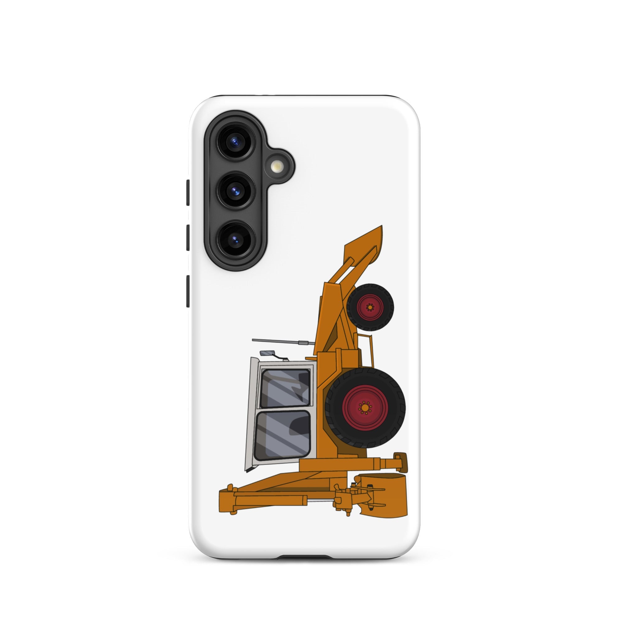 The Tractors Mugs Store Samsung Galaxy S24 JCB 3C Tough case for SamsungĀ® Quality Farmers Merch