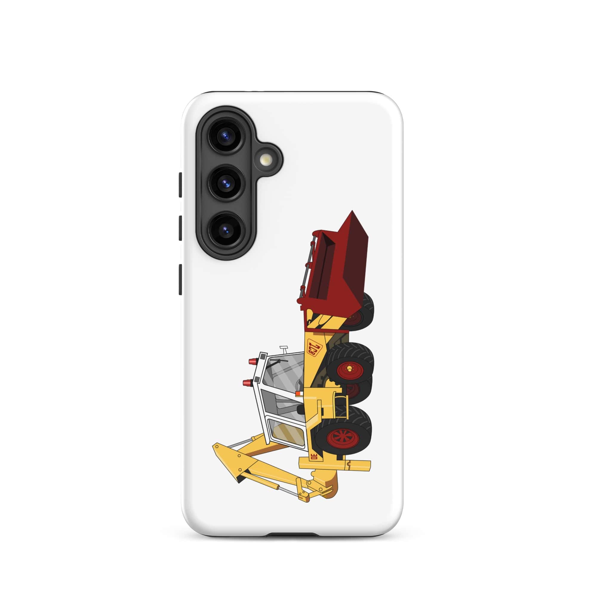 The Tractors Mugs Store Samsung Galaxy S24 JCB 3D (1975) Tough case for SamsungĀ® Quality Farmers Merch