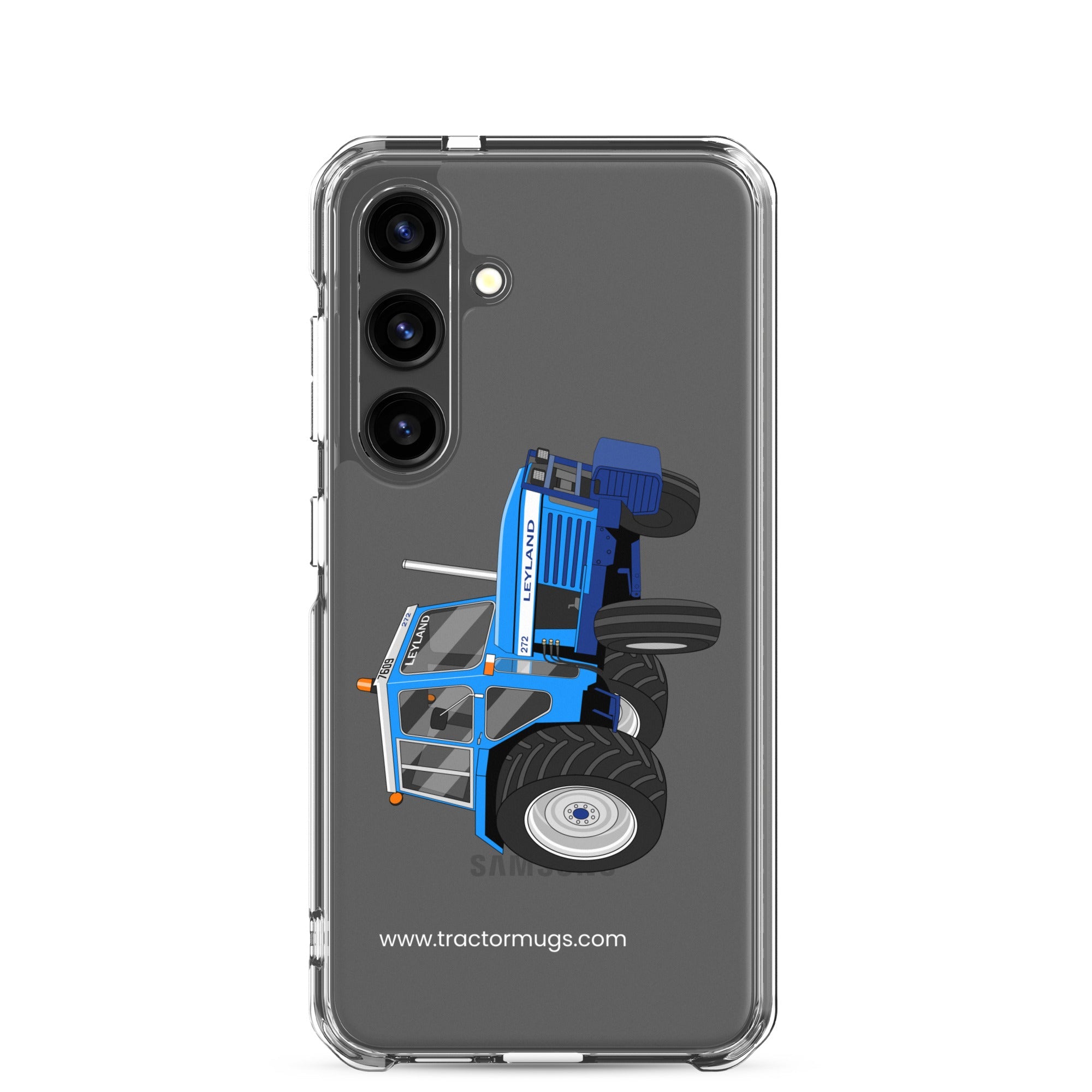 The Tractors Mugs Store Samsung Galaxy S24 Leyland 272 Clear Case for SamsungĀ® Quality Farmers Merch