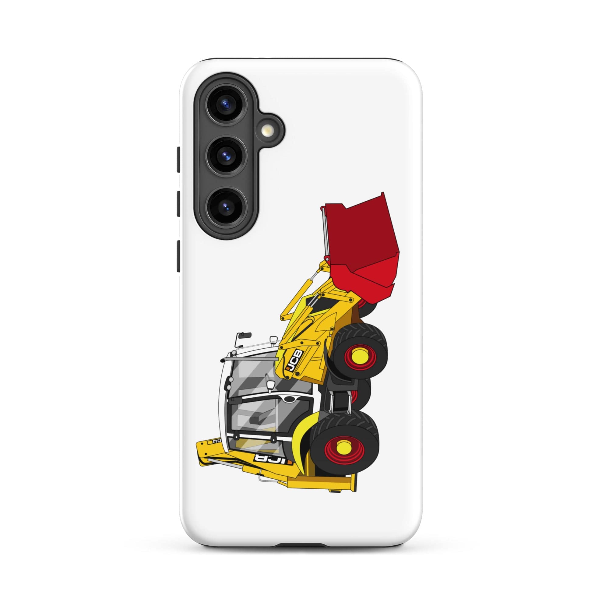 The Tractors Mugs Store Samsung Galaxy S24 Plus JCB 3CX 70th Anniversary Edition Tough case for SamsungĀ® Quality Farmers Merch