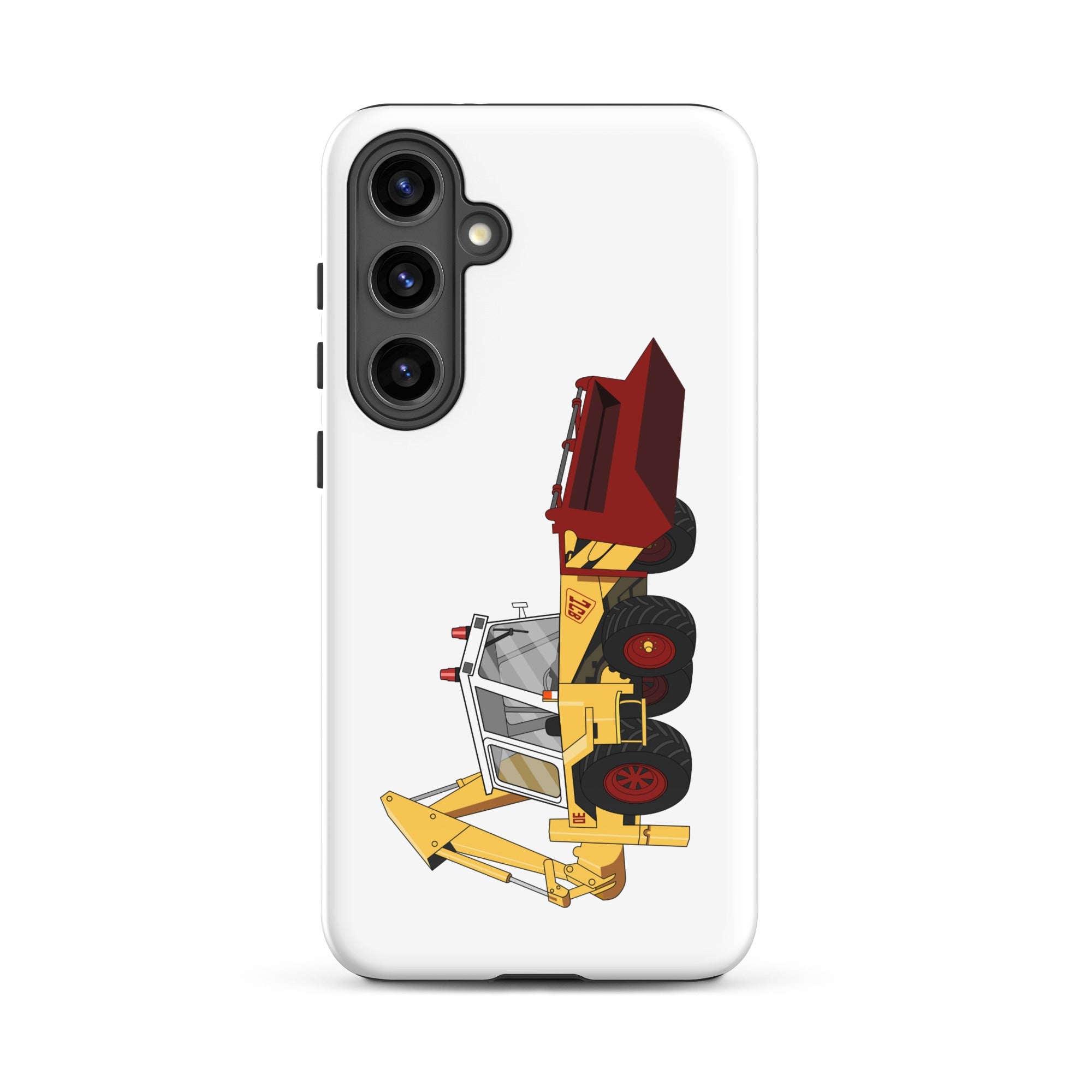 The Tractors Mugs Store Samsung Galaxy S24 Plus JCB 3D (1975) Tough case for SamsungĀ® Quality Farmers Merch