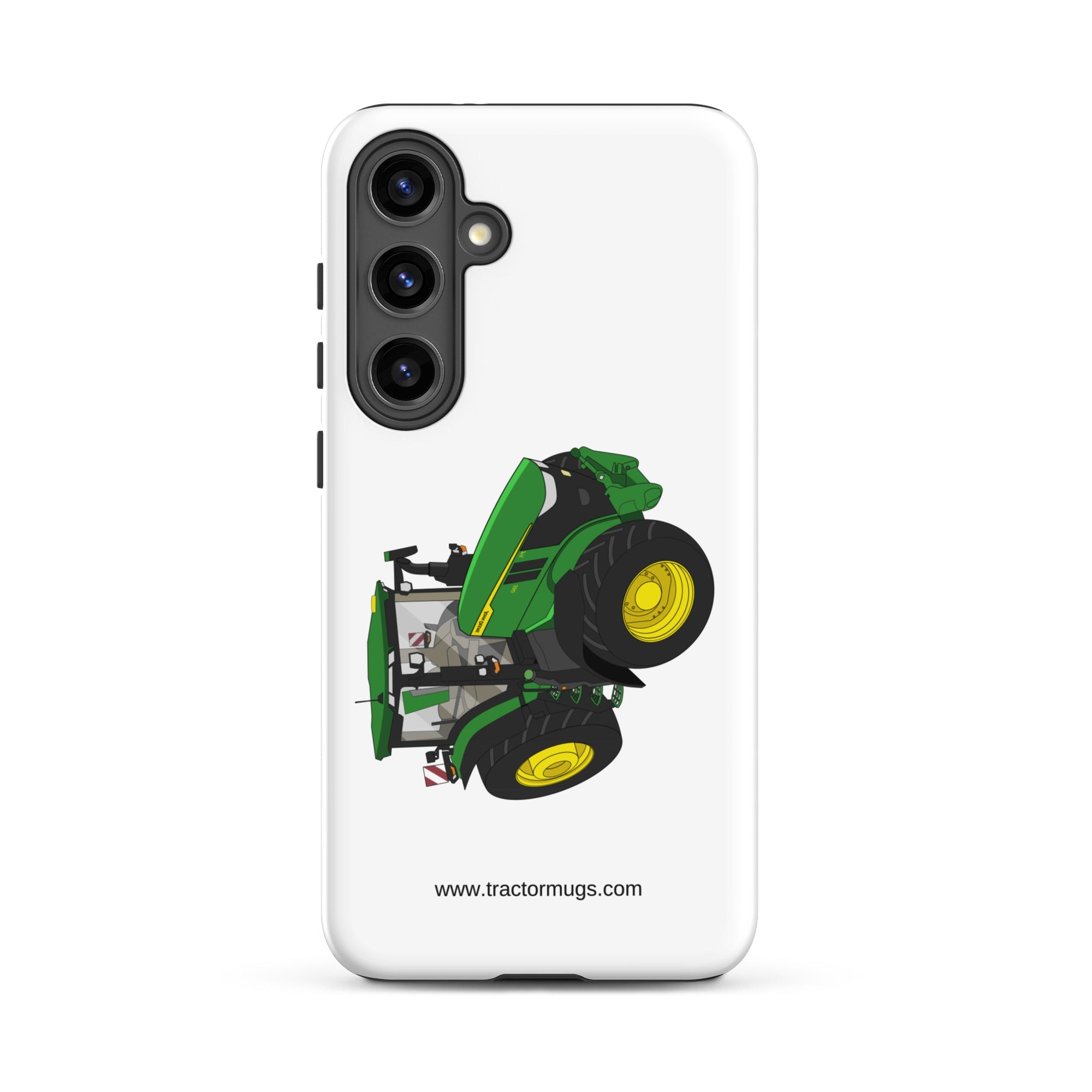 The Tractors Mugs Store Samsung Galaxy S24 Plus John Deere 7R 350 auto powr Tough case for SamsungĀ® Quality Farmers Merch
