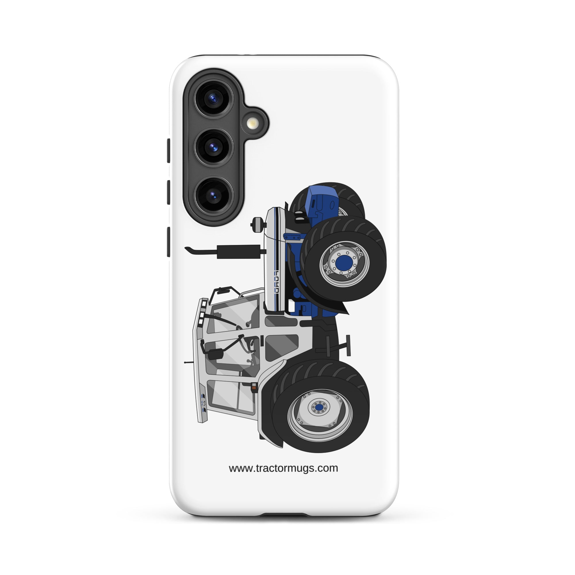 The Tractors Mugs Store Samsung Galaxy S24 Plus Ford 7810 Jubilee Edition SilverTractor Tough case for SamsungĀ® Quality Farmers Merch