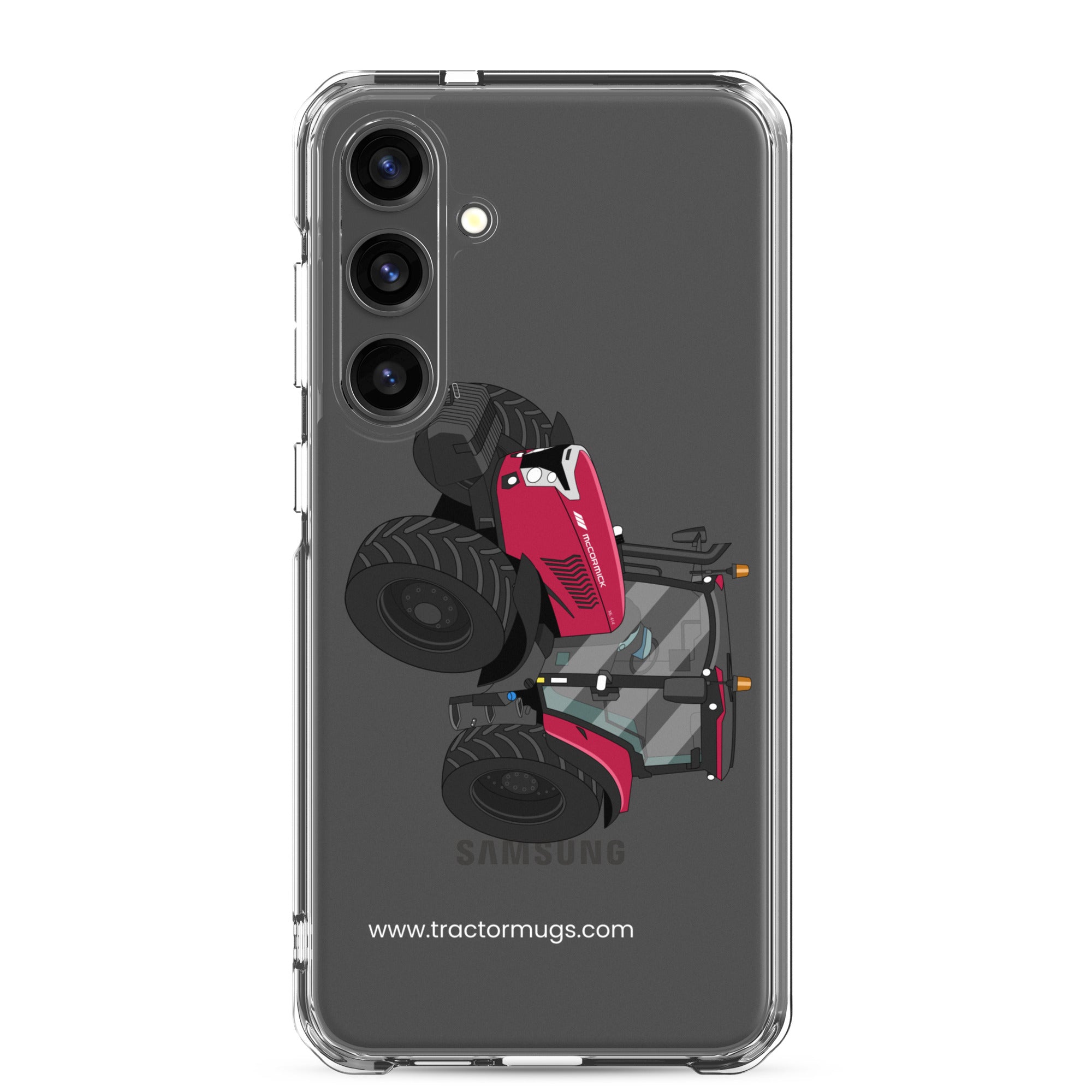The Tractors Mugs Store Samsung Galaxy S24 Plus McCormick X6.414 P6-Drive Clear Case for SamsungĀ® Quality Farmers Merch