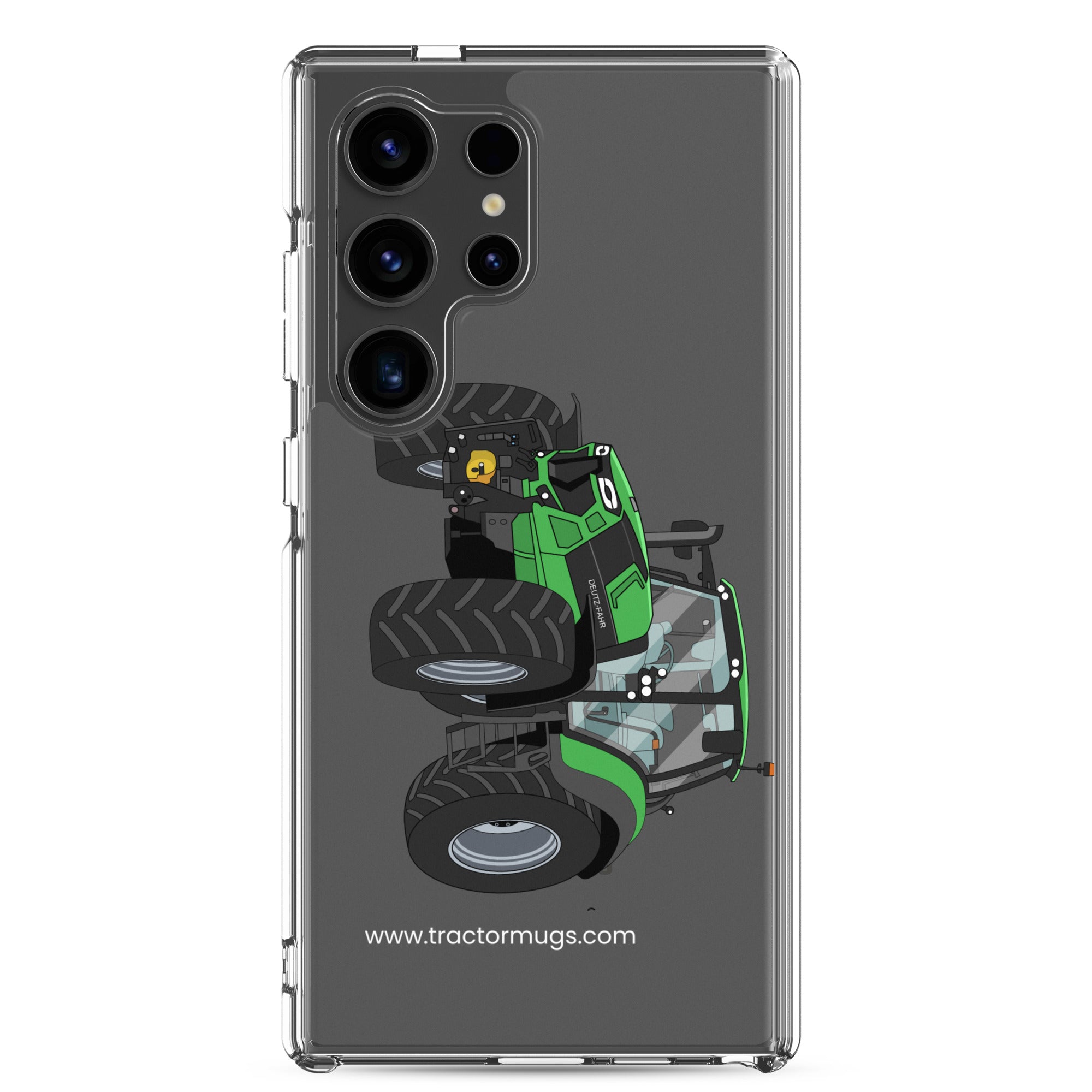 The Tractors Mugs Store Samsung Galaxy S24 Ultra Deutz - Fahr Agrotron 7250 Ttv Clear Case for SamsungĀ® Quality Farmers Merch