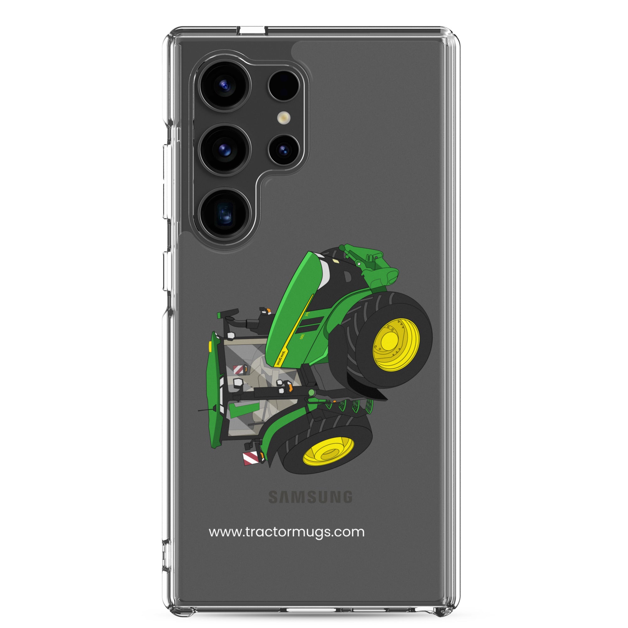 The Tractors Mugs Store Samsung Galaxy S24 Ultra John Deere 7R 350 auto powr Clear Case for SamsungĀ® Quality Farmers Merch