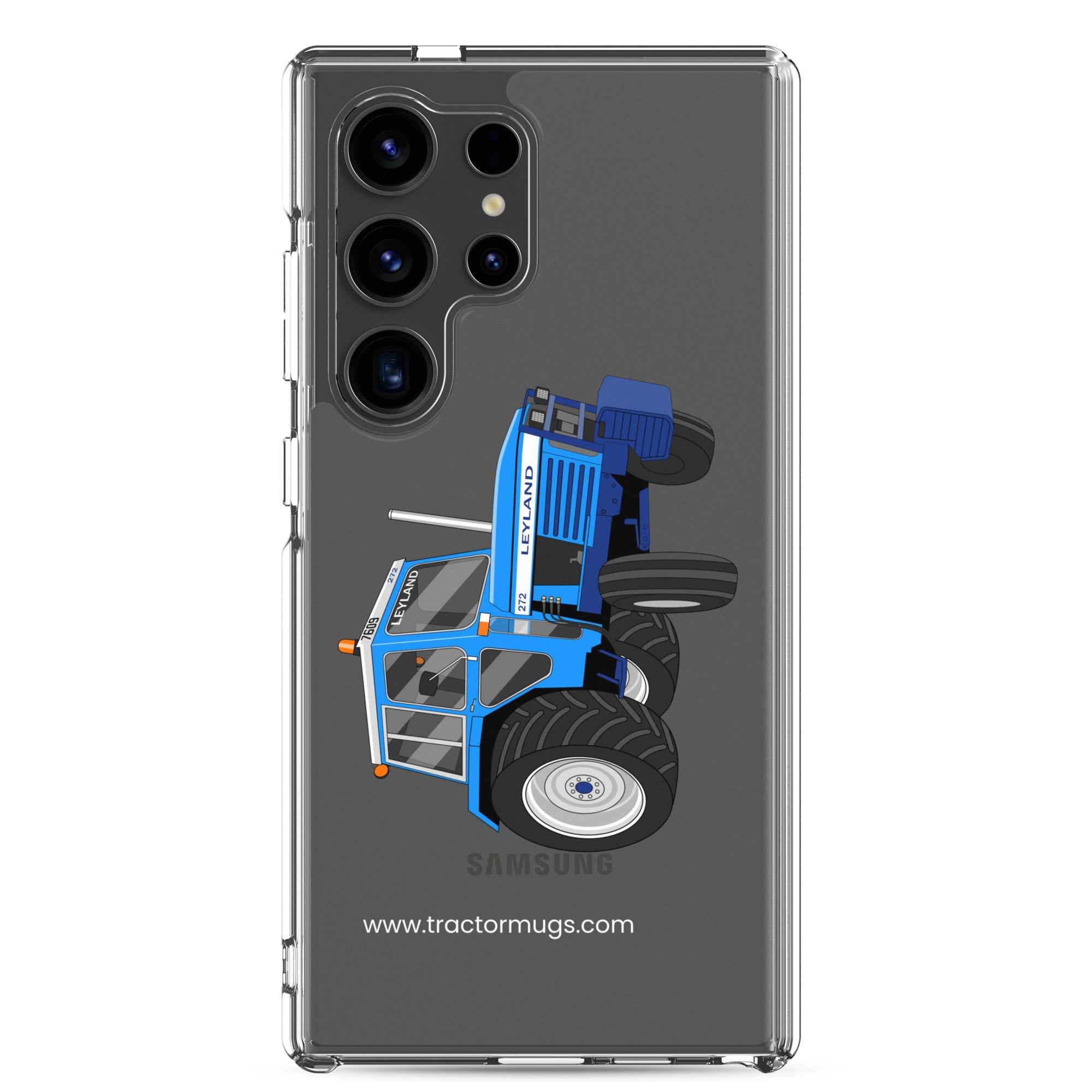 The Tractors Mugs Store Samsung Galaxy S24 Ultra Leyland 272 Clear Case for SamsungĀ® Quality Farmers Merch