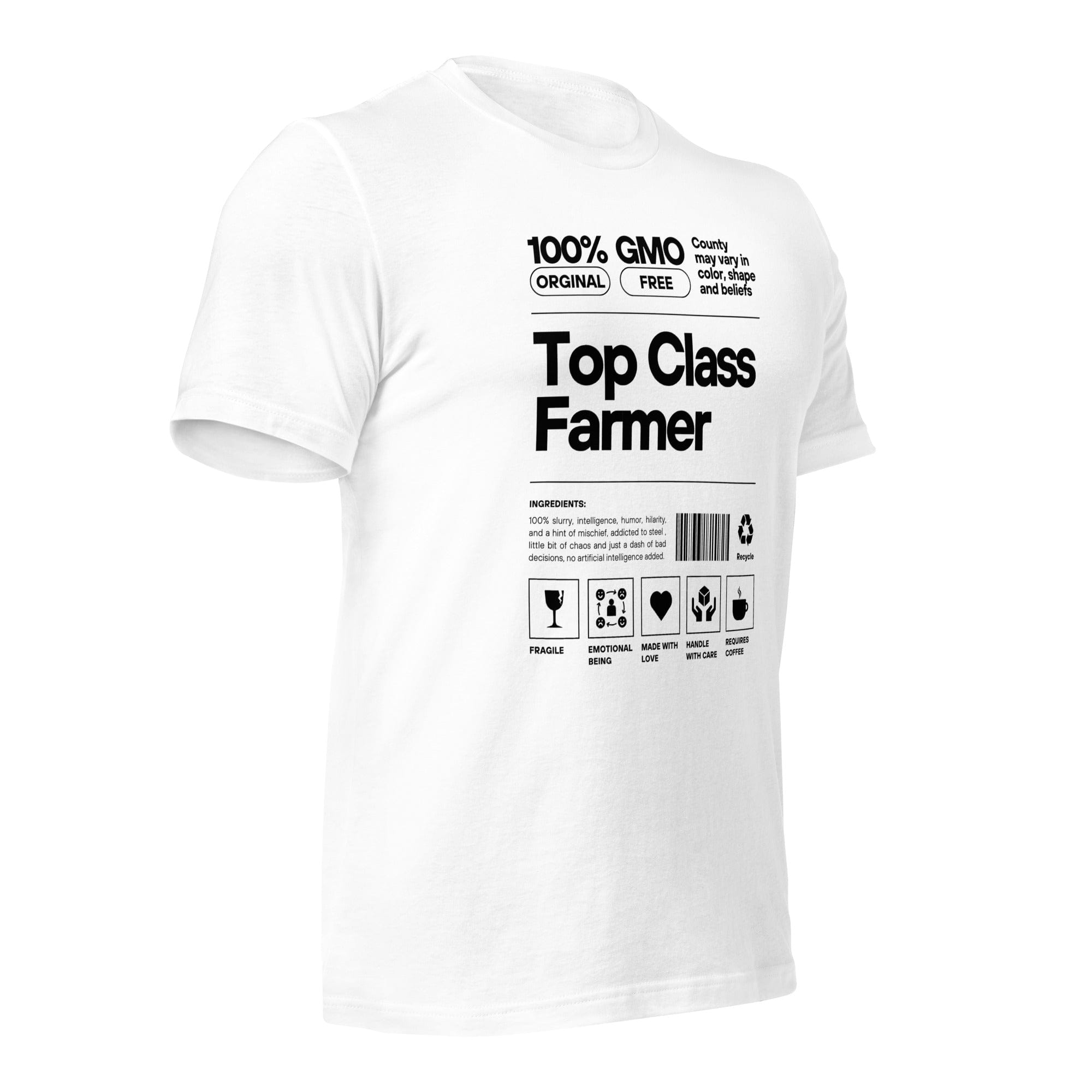 The Tractors Mugs Store Top Class Farmer Unisex t-shirt Quality Farmers Merch