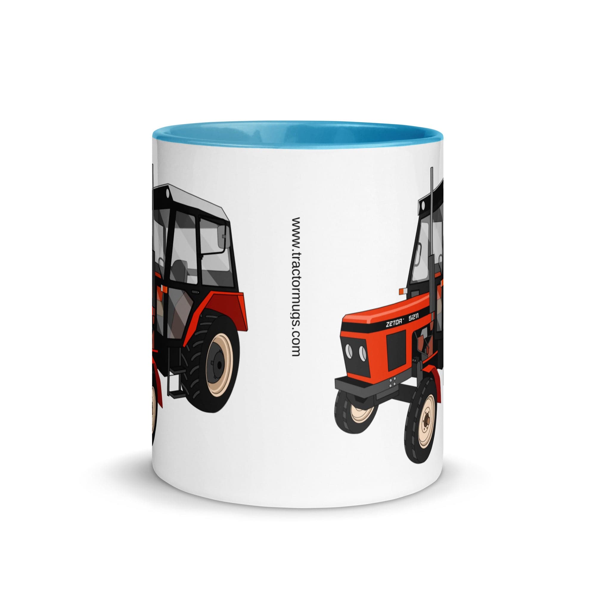 The Tractors Mugs Store Zetor 5211 Mug with Color Inside Quality Farmers Merch