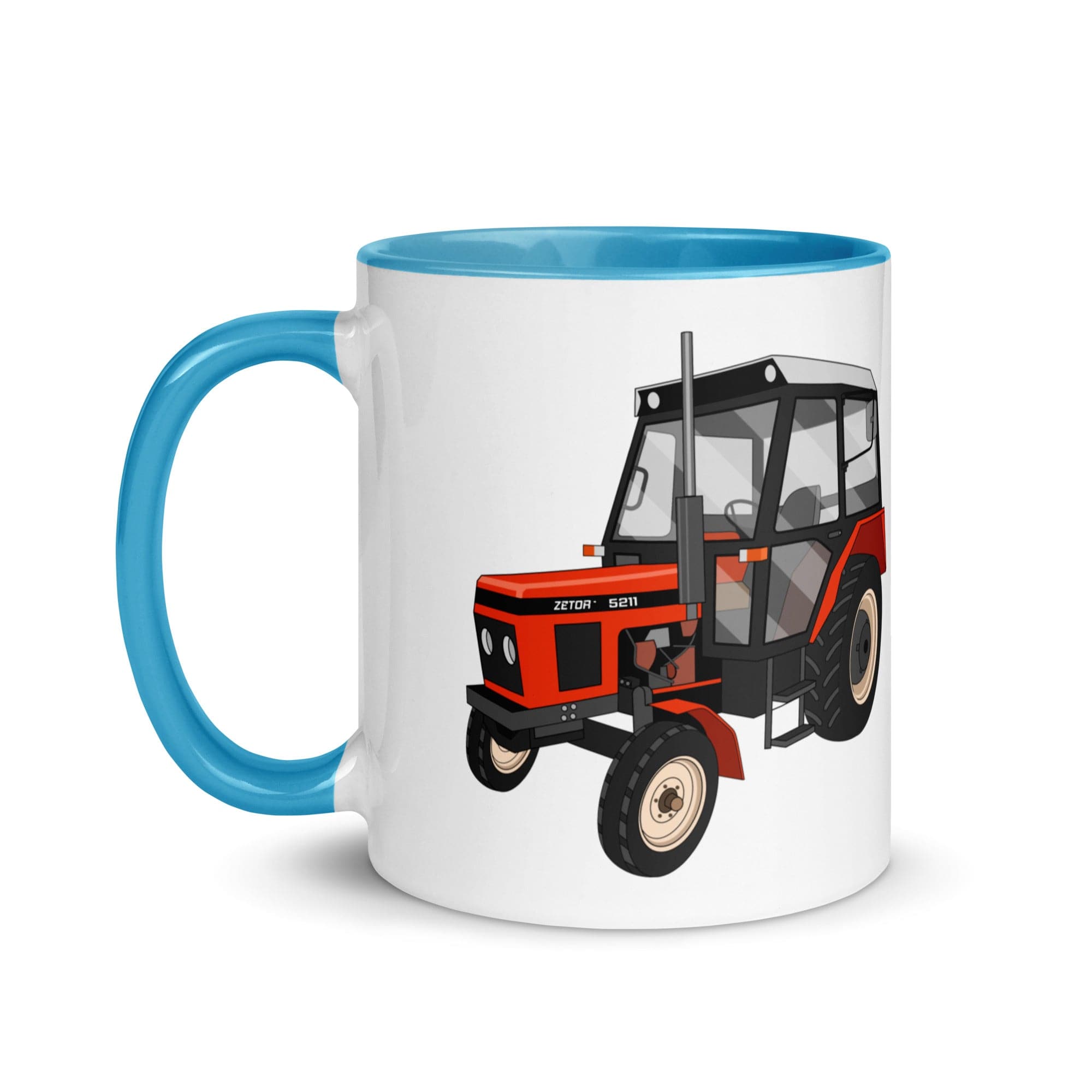 The Tractors Mugs Store Zetor 5211 Mug with Color Inside Quality Farmers Merch