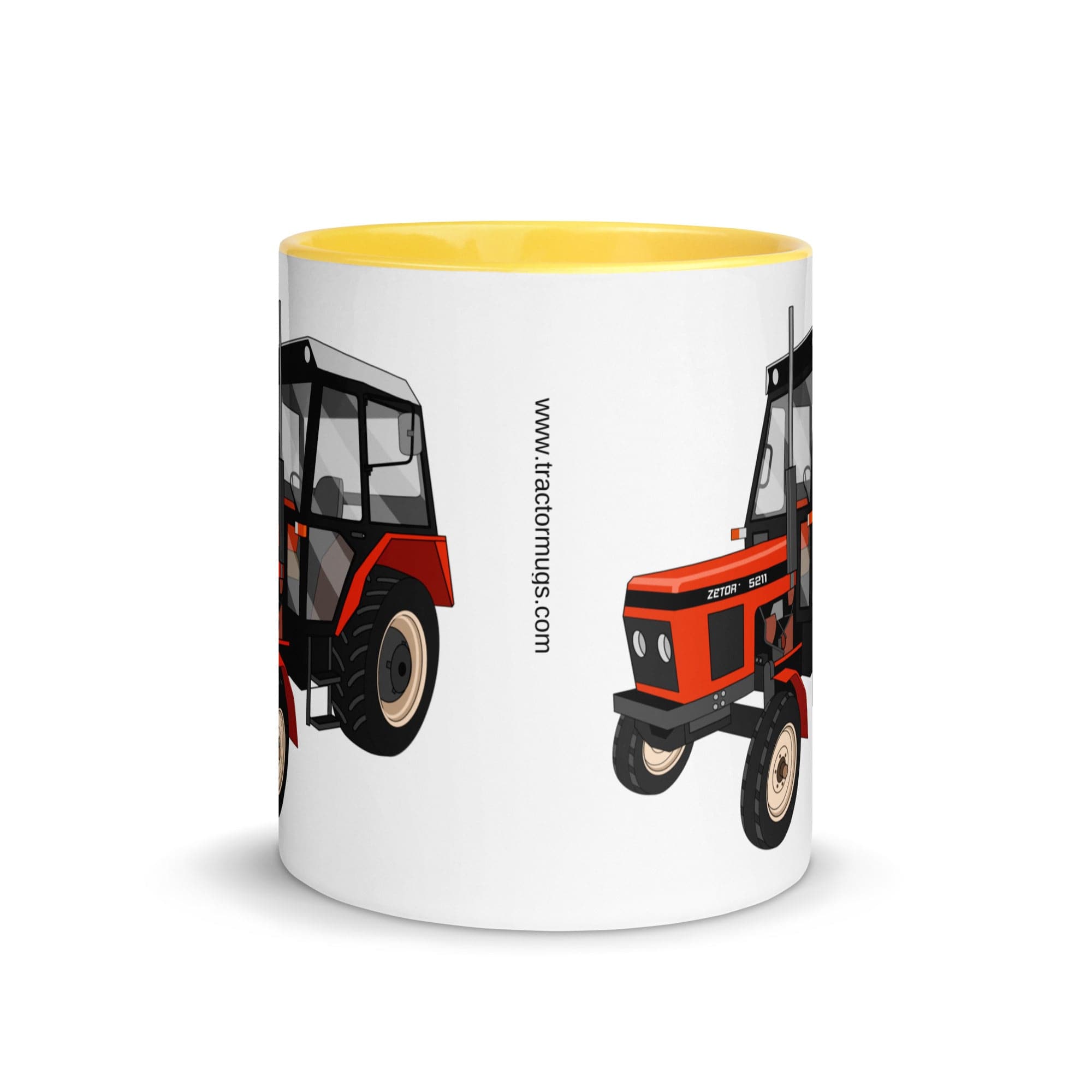 The Tractors Mugs Store Zetor 5211 Mug with Color Inside Quality Farmers Merch
