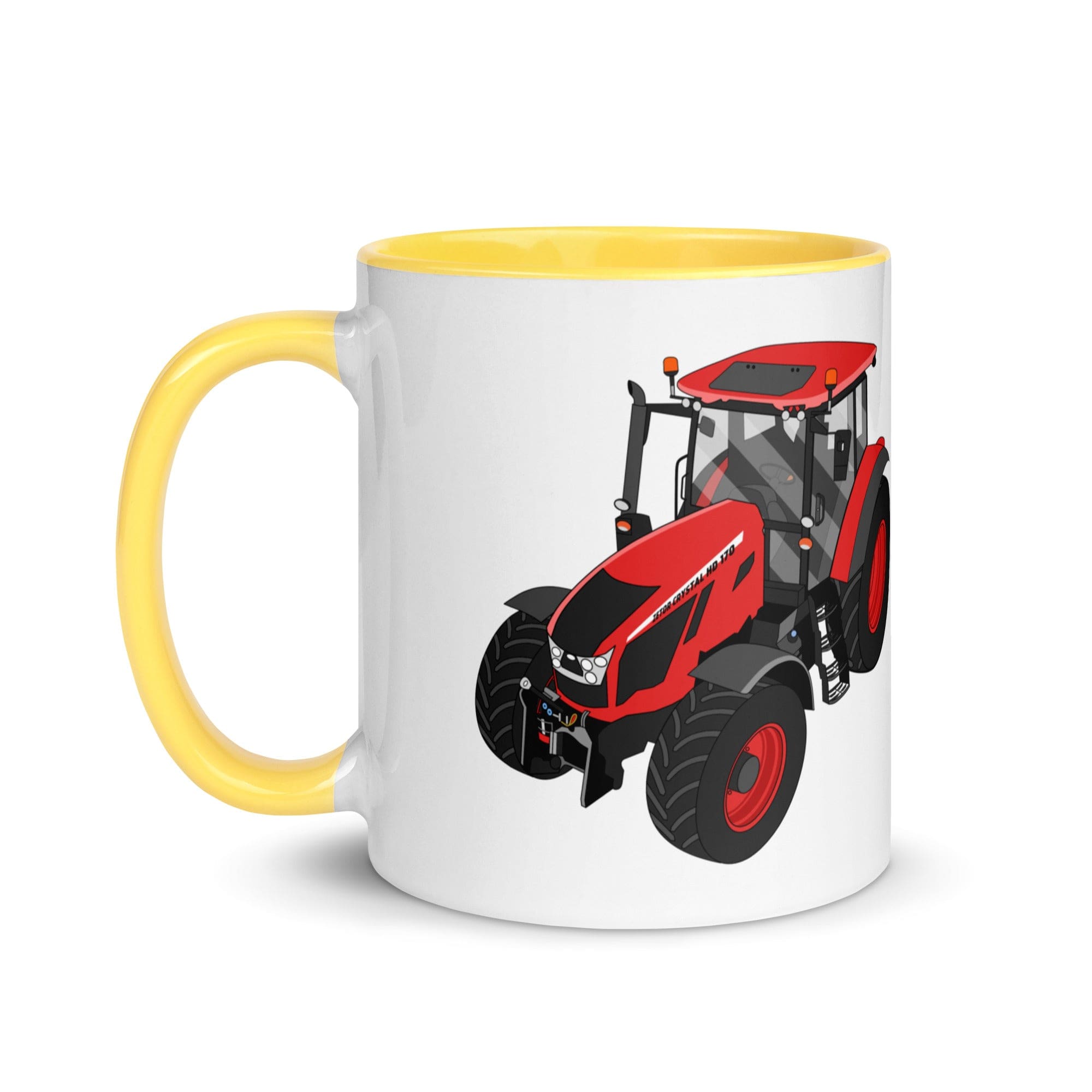 The Tractors Mugs Store Zetor Crystal HD 170 Mug with Color Inside Quality Farmers Merch