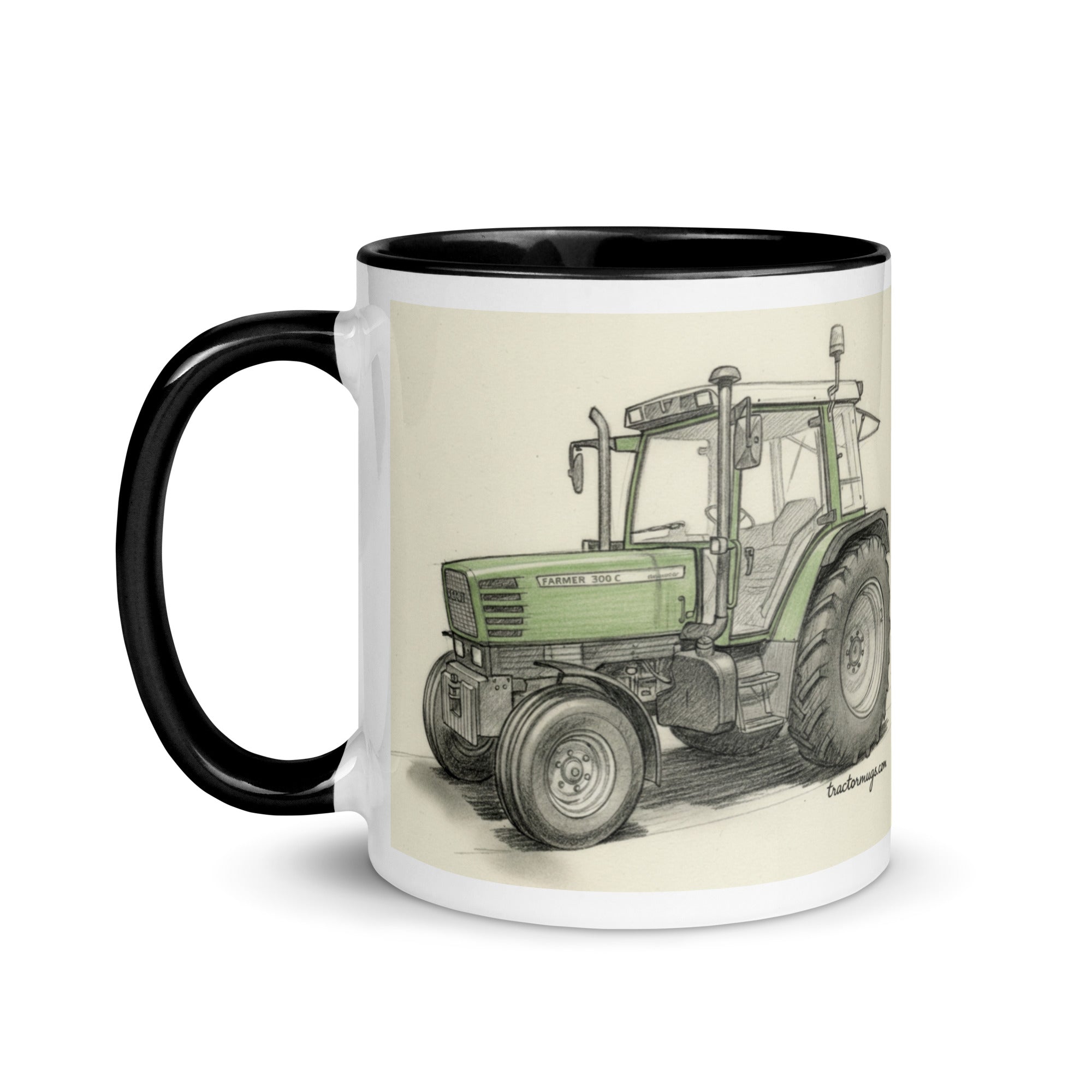 Fendt colour inside mug – Tractor Mugs