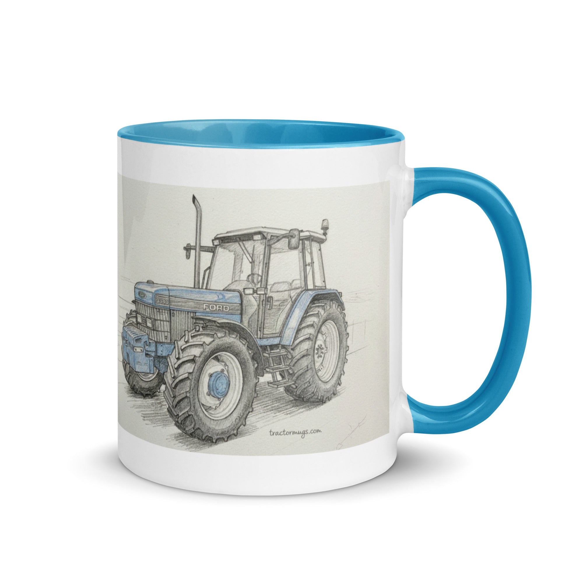 Ford Mug with Color Inside – Tractor Mugs