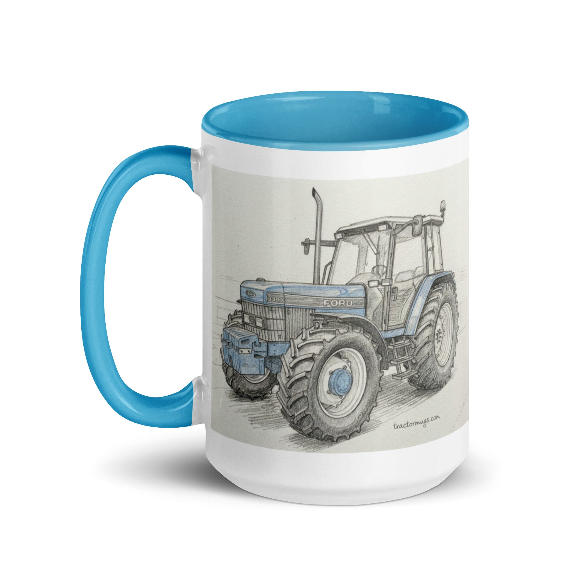 Ford Mug with Color Inside – Tractor Mugs