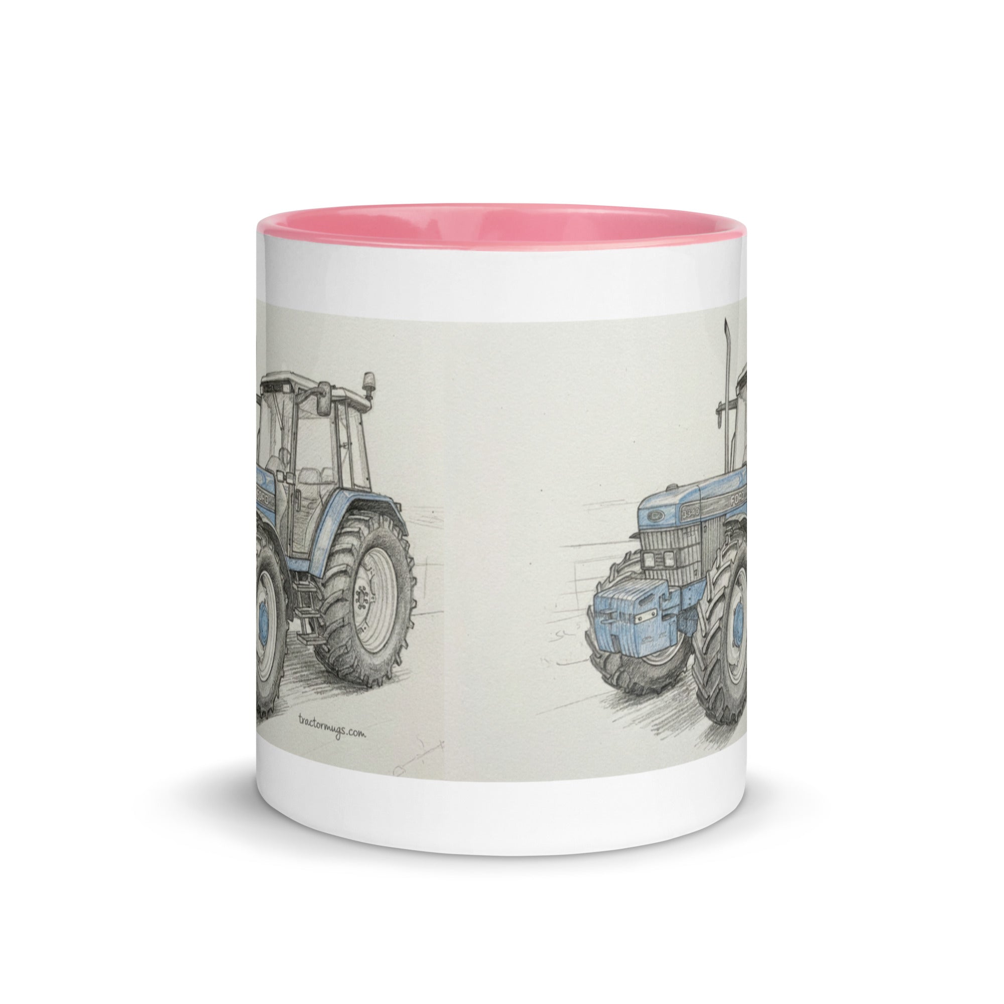 Ford Mug with Color Inside – Tractor Mugs