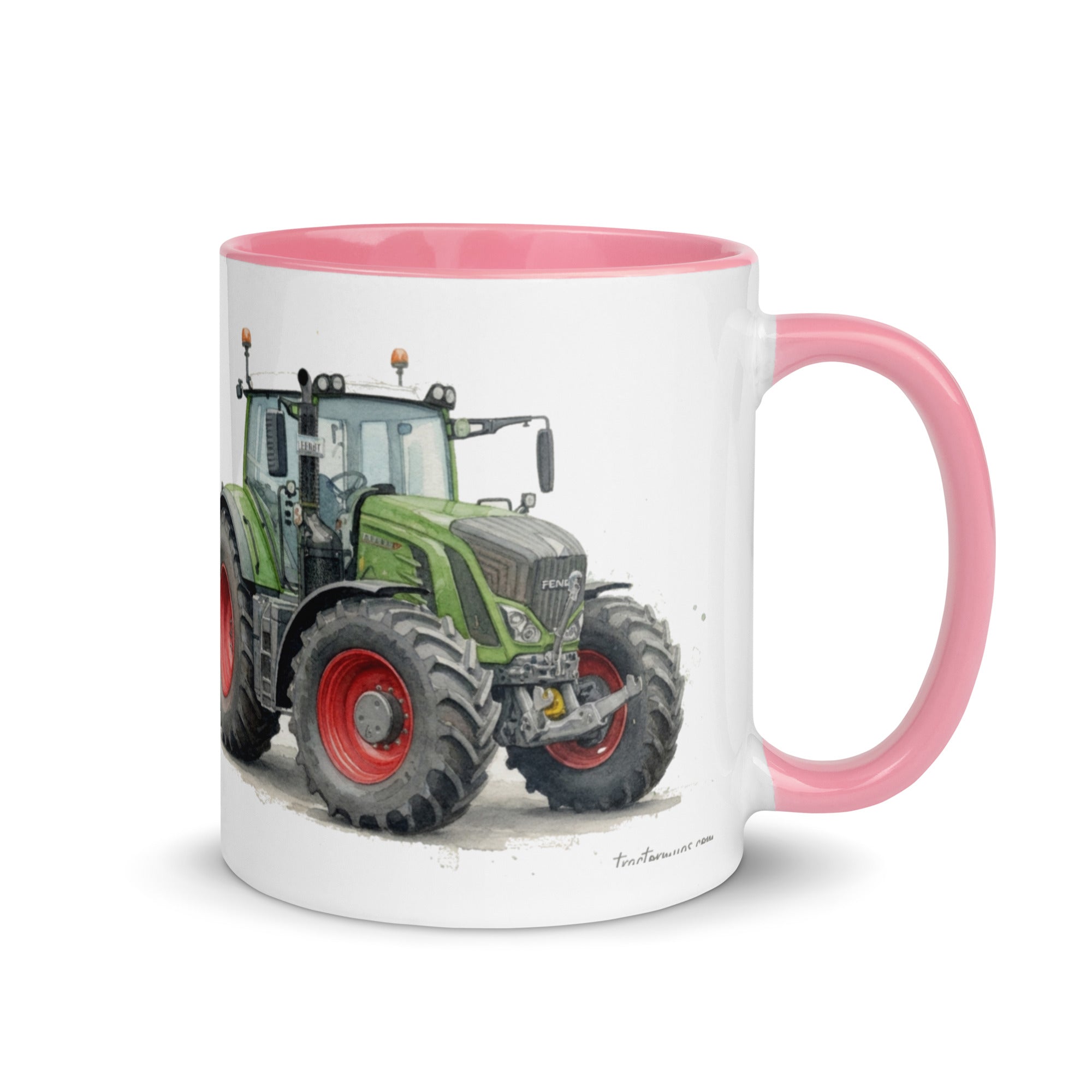 Fendt colour inside mug – Tractor Mugs